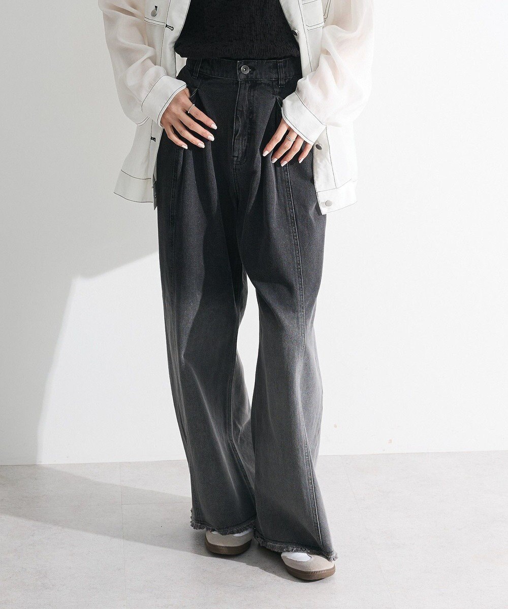 Green Parks ・ＳＵＧＡＲ　ＳＰＯＯＮ　グラデーションワイドデニ 