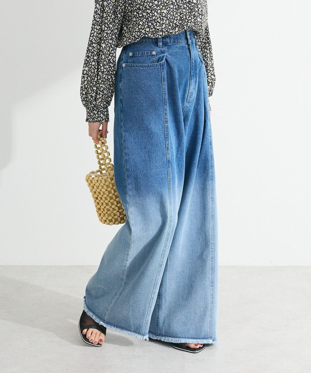 Green Parks ・ＳＵＧＡＲ　ＳＰＯＯＮ　グラデーションワイドデニ 