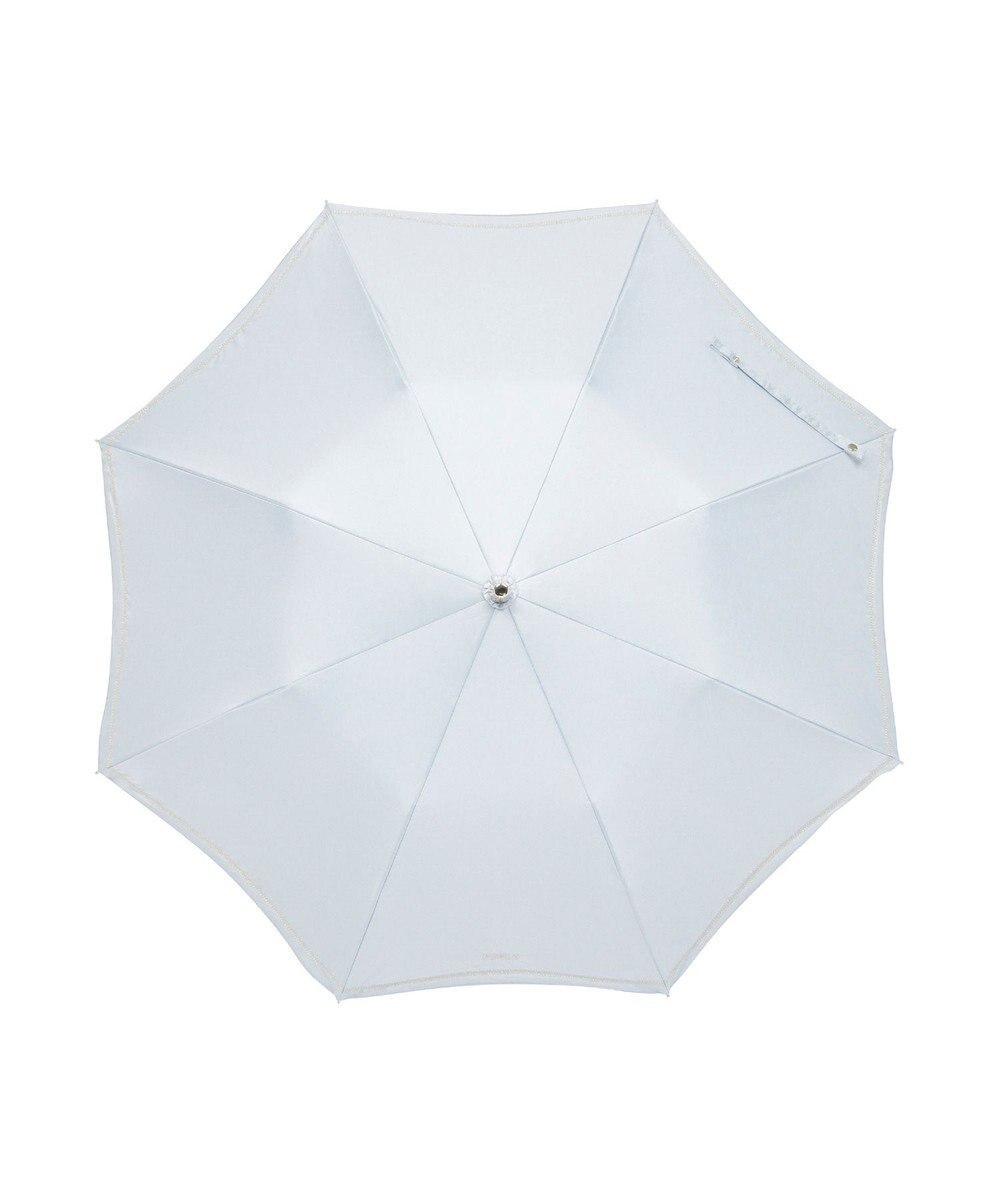 MOONBAT 【 遮光率100％/遮熱/UV】FURLA(フルラ) 晴雨兼用日傘 ジッパー刺繍 折りたたみ傘 楽折 