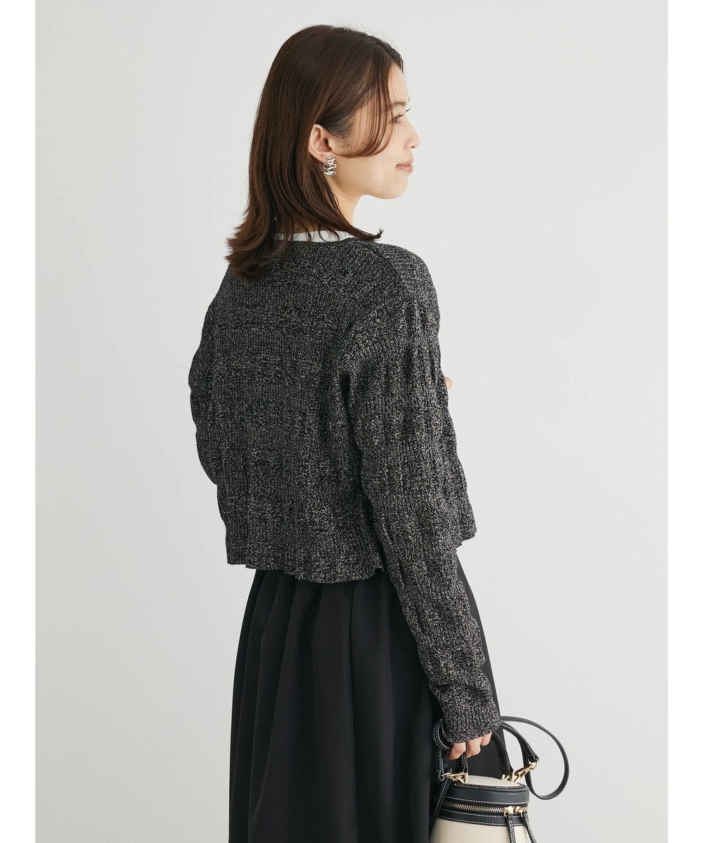 Green Parks ・ＡＮＤ　ＳＥＡＲＣＨ　ラメランダムリブカーディガン 