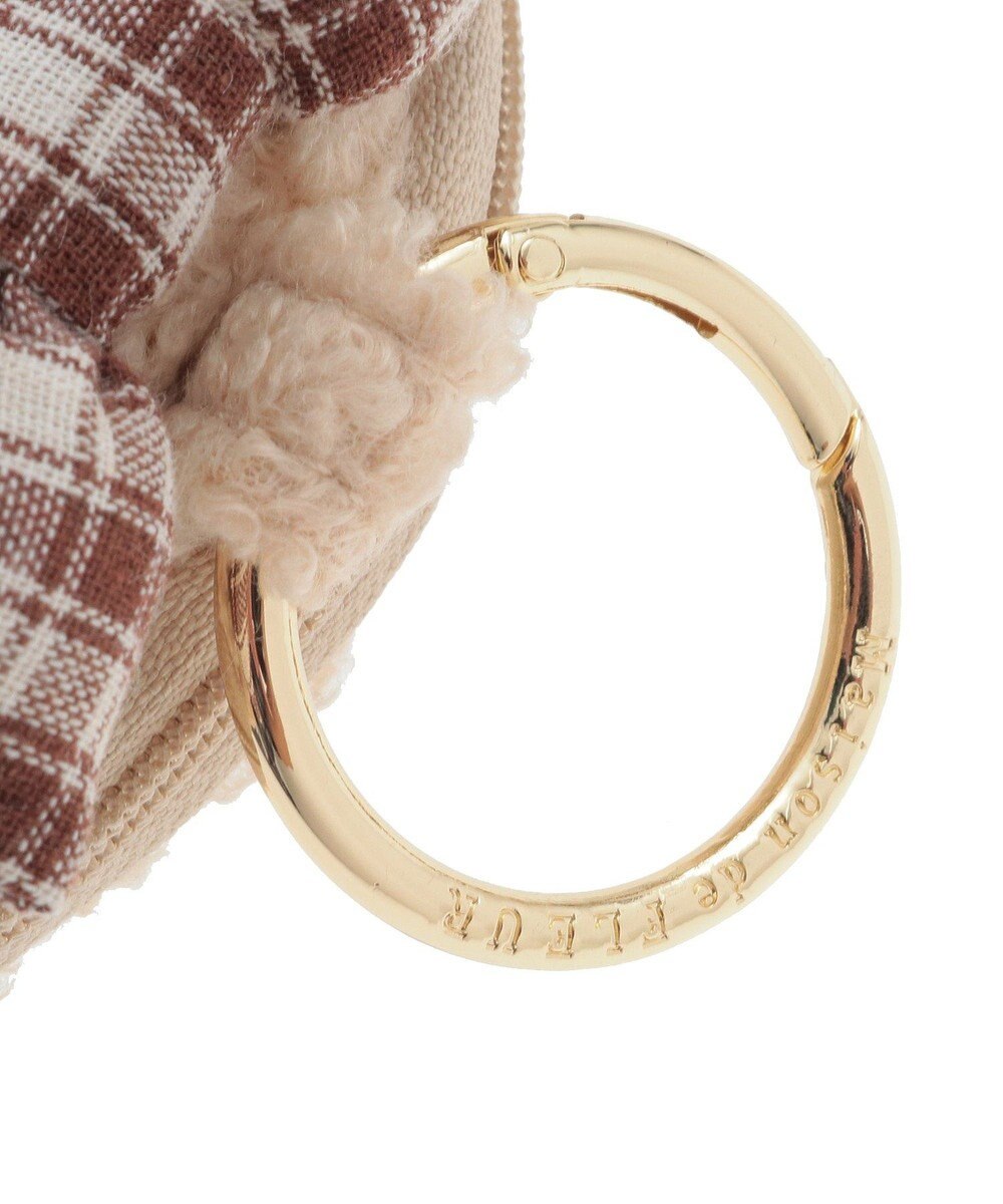 Maison de FLEUR リボンベアチャームポーチ 