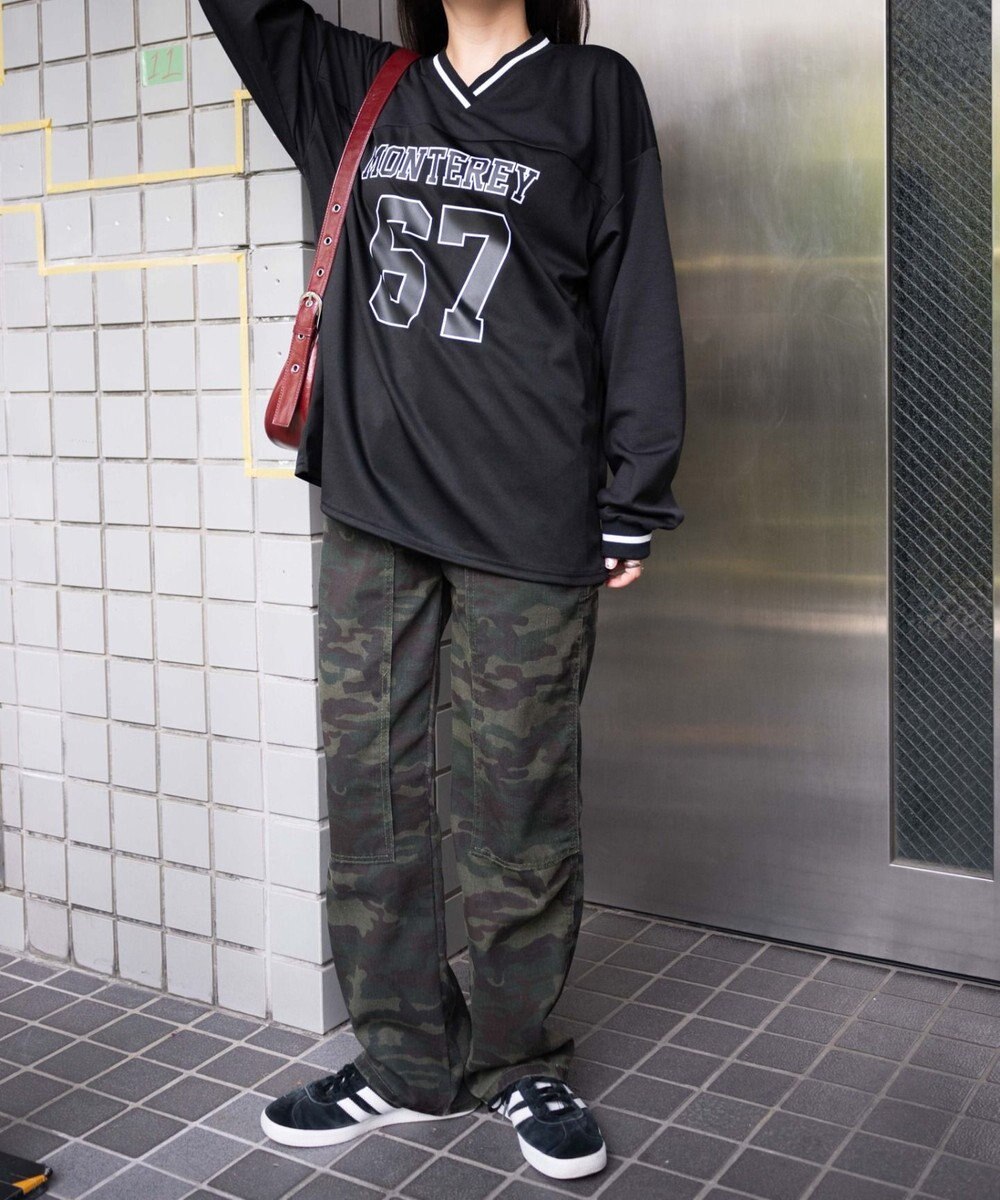 WEGO ナンバリングキリカエプルオーバー 