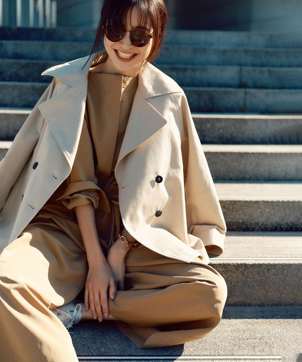 #Newans スクエアネックジャンプスーツ 