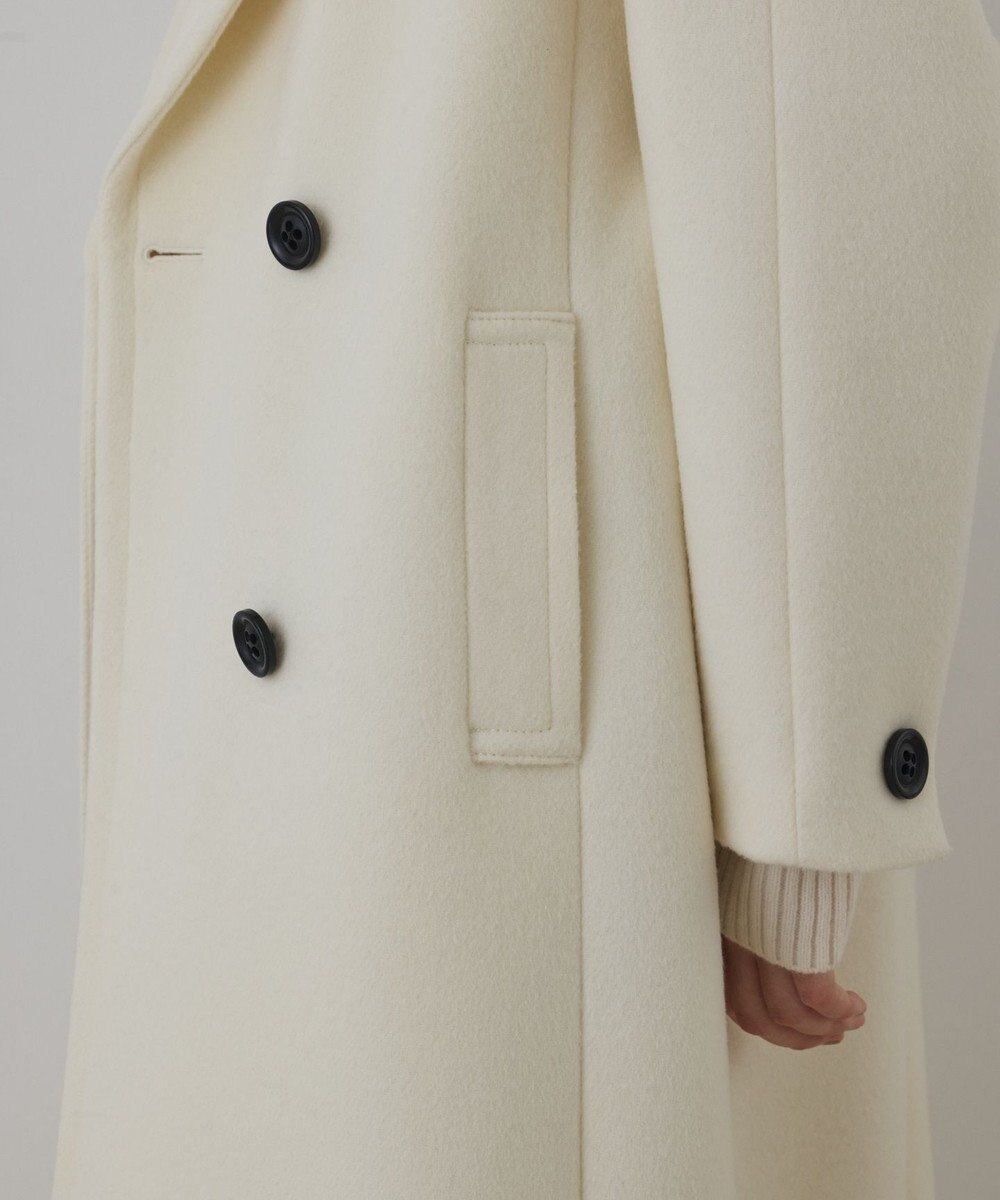 GRACE CONTINENTAL ショートビーバーロングコート 