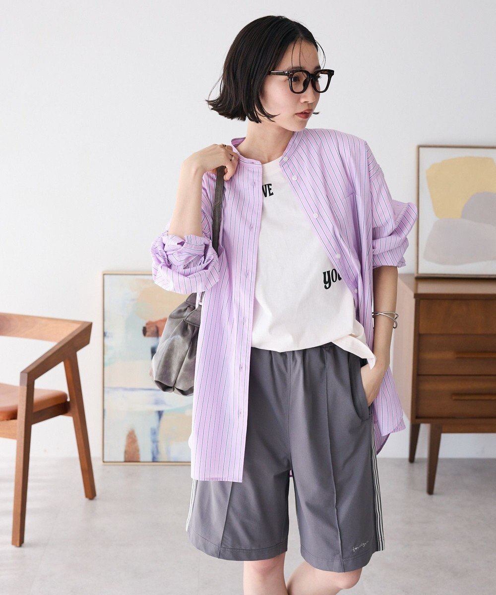 CRAFT STANDARD BOUTIQUE 【追加】バンドカラーシャツ 