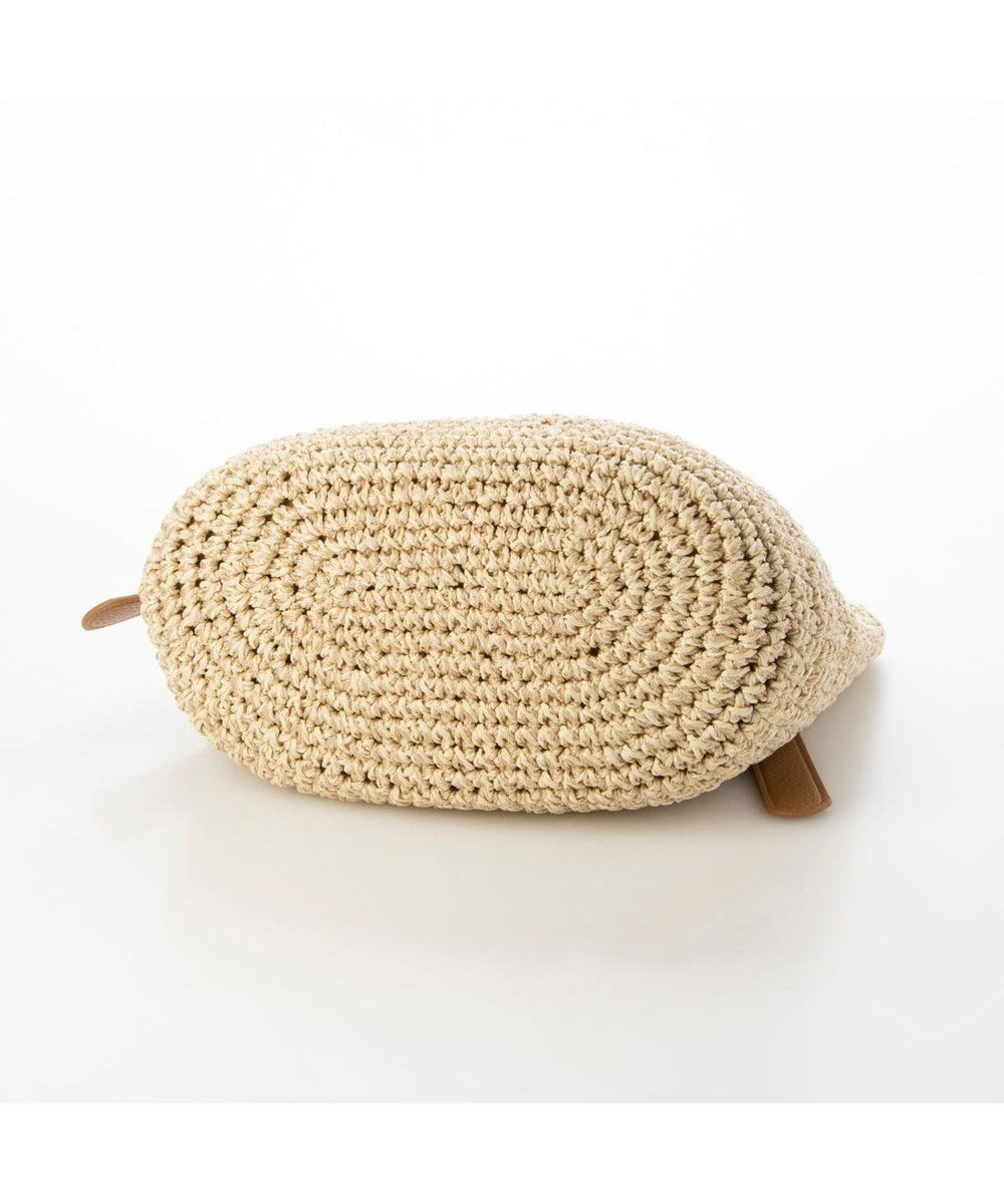 UNBILLION cachecache ベルトハンドルベーシック手編みトートバッグ 