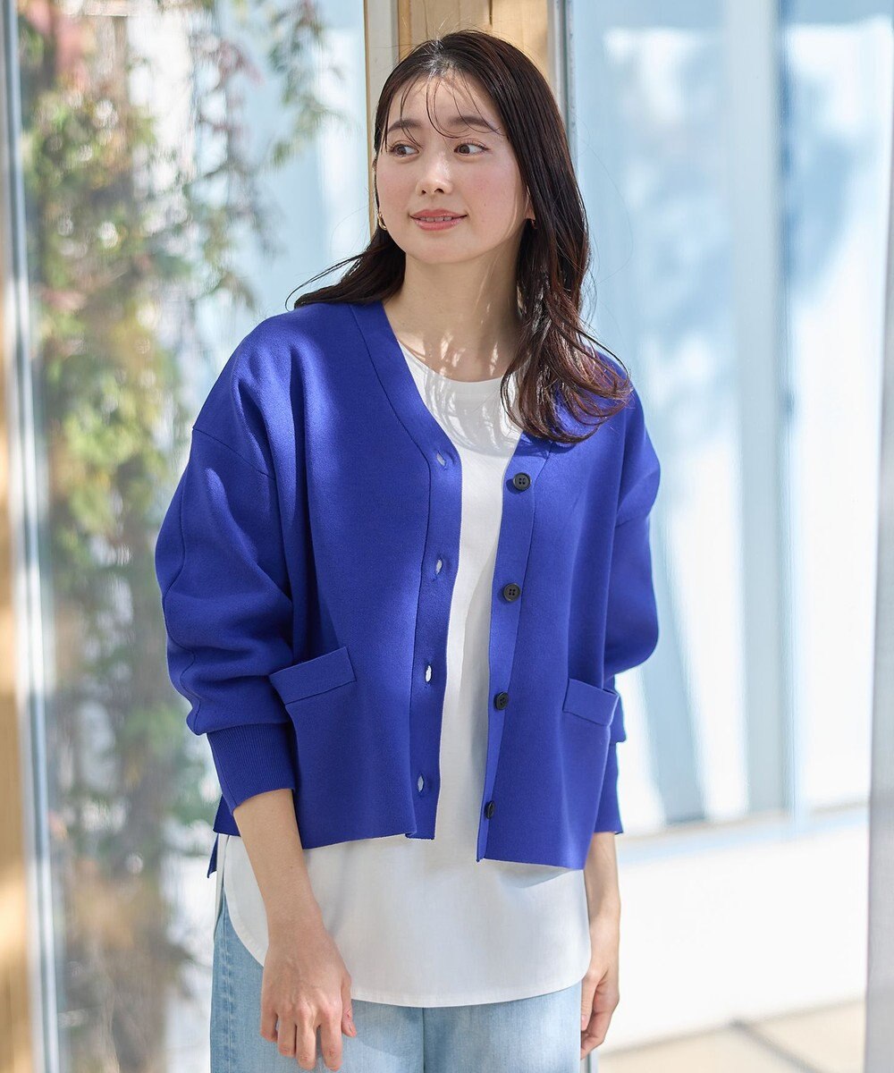 ANY L ミラノリブニットカーディガン 