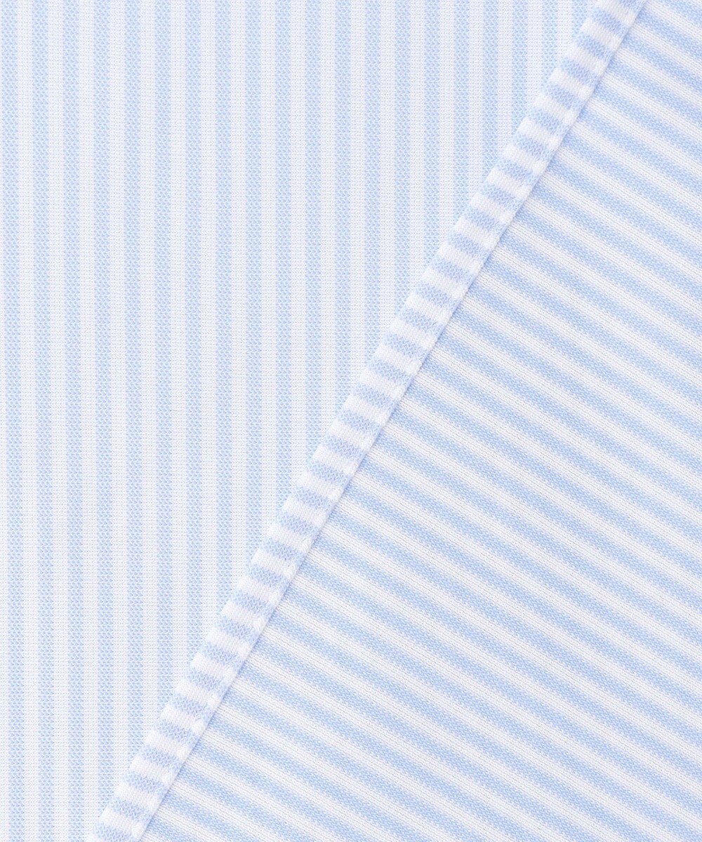 J.PRESS MEN 【接触冷感 / 吸水速乾 / UVカット / 高通気性】【SMART TECH】 ロンドンストライプ ジャージーシャツ 