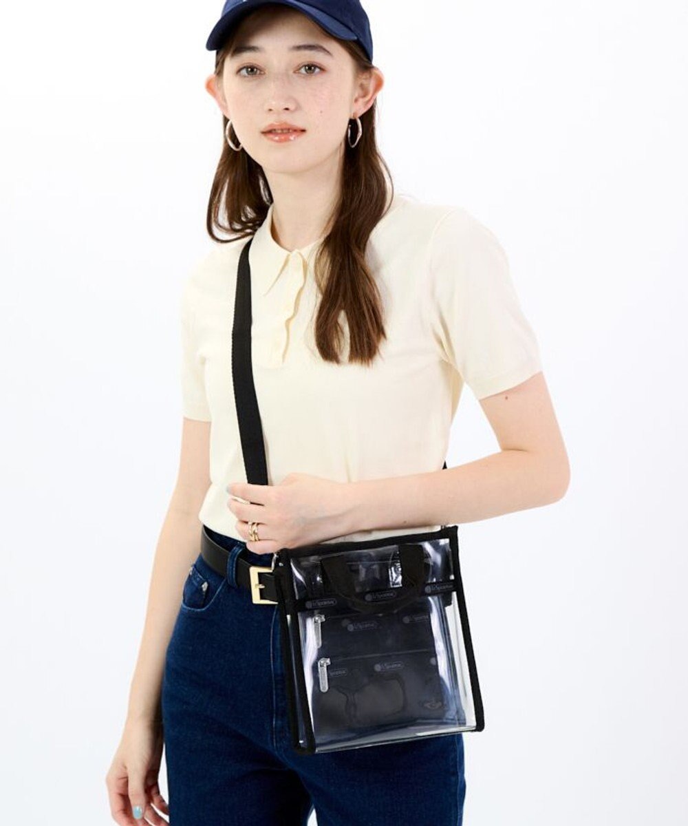 LeSportsac CLEAR MINI N/S TOTE/クリアオニキス 