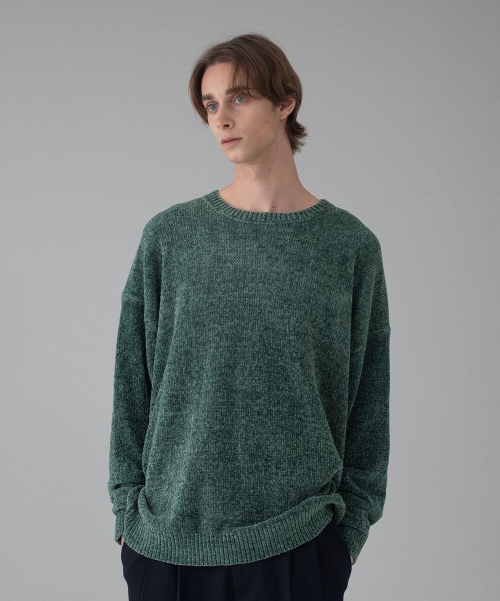 WEGO 【ユニセックス着用ITEM/MLサイズ展開】ベロアモールプルオーバー 