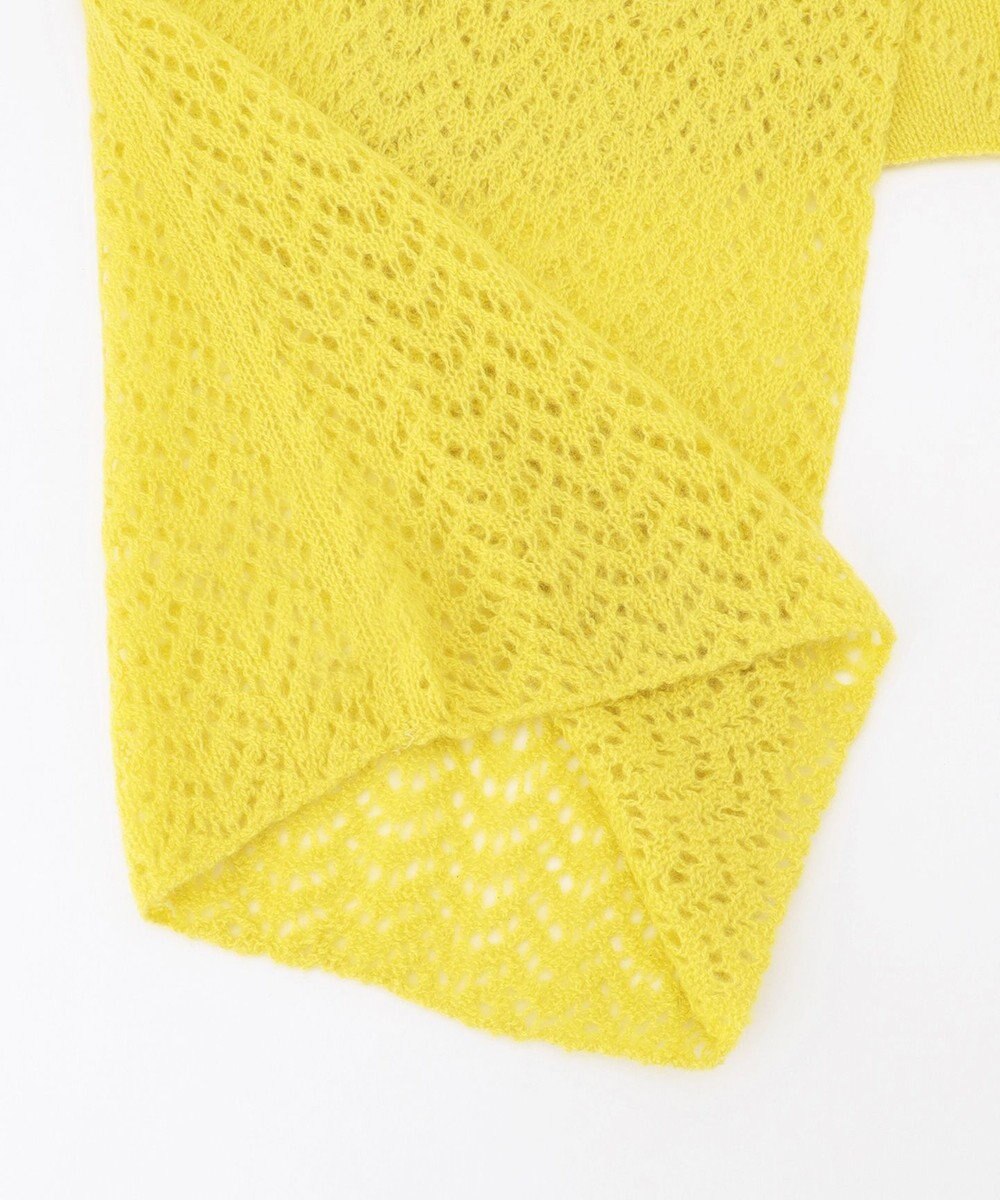 MOONBAT 【カシミヤ100%】2WAYレーシーニットスヌードマフラー 