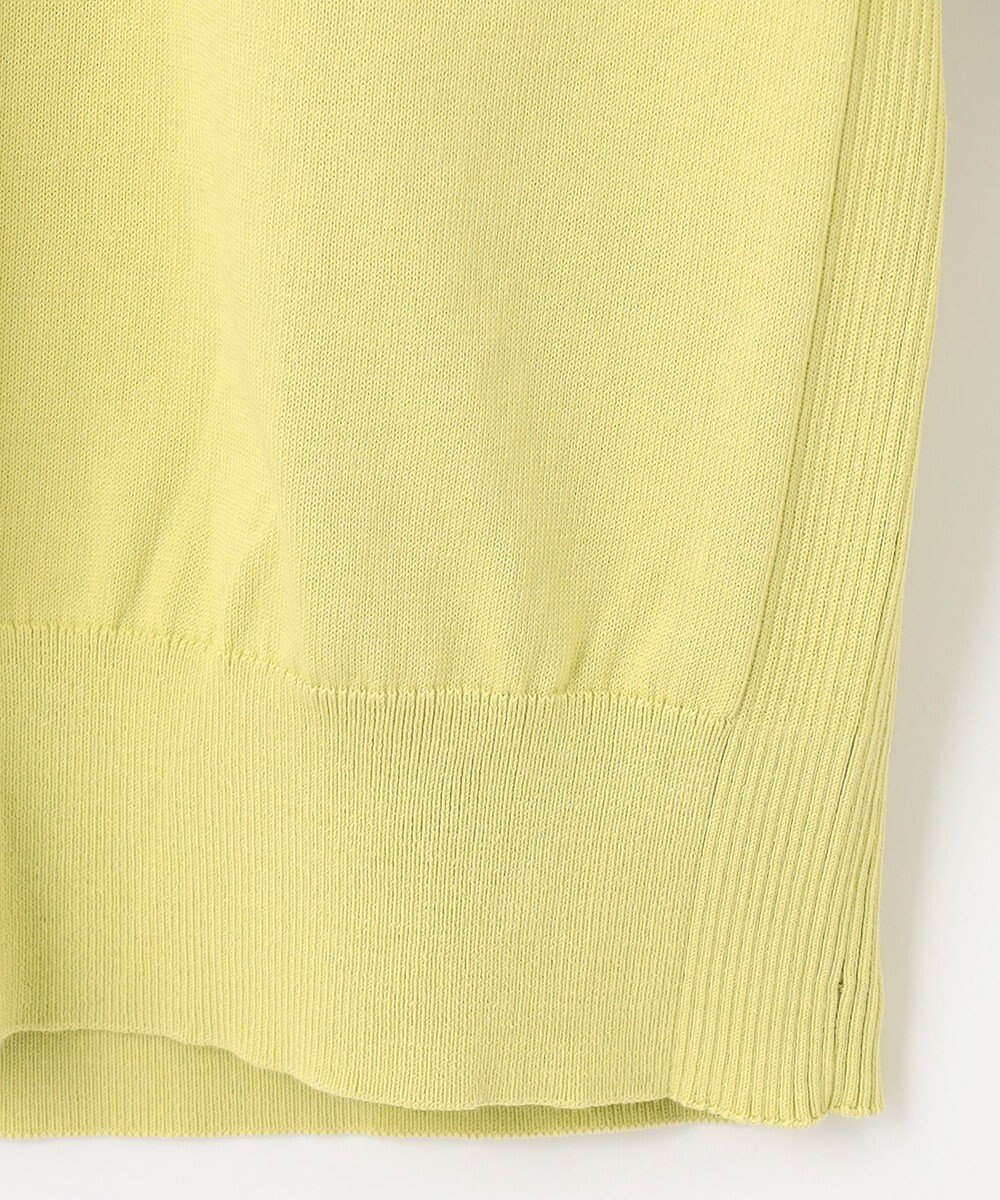 J.PRESS LADIES 【洗える】BASIC HT-COTTON クルーネック カーディガン 