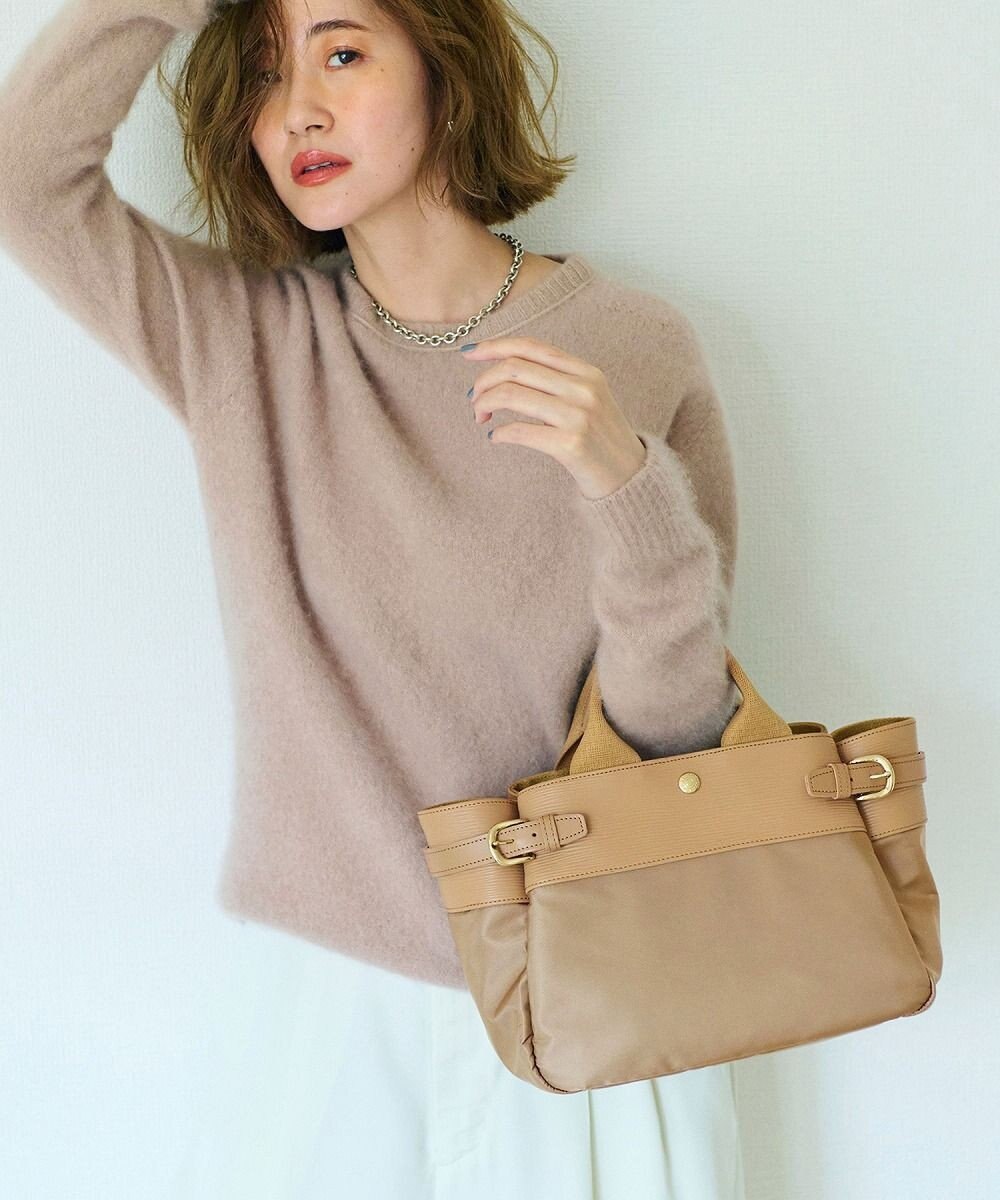 TOPKAPI 【Breath TOPKAPI】RIPPLE リプル ナイロン コンビ ベルト デザイン ミニ トートバッグ 