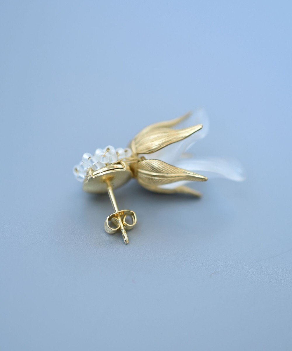 monshiro スイートピープチピアス 