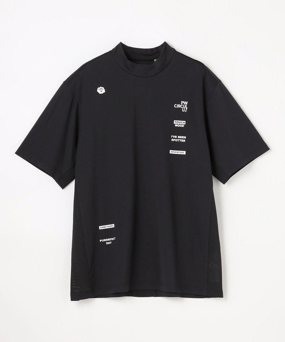 PW CIRCULUS 【MEN】メッシュコンビ モックネック ゴルフ 