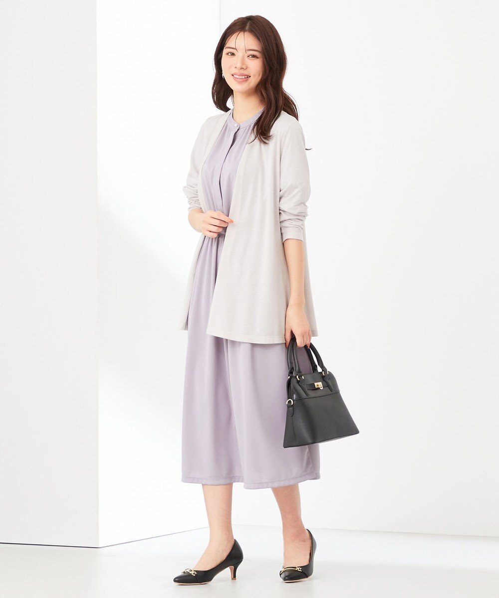 ANY SIS 【洗える】サラサラ着流し カーディガン 