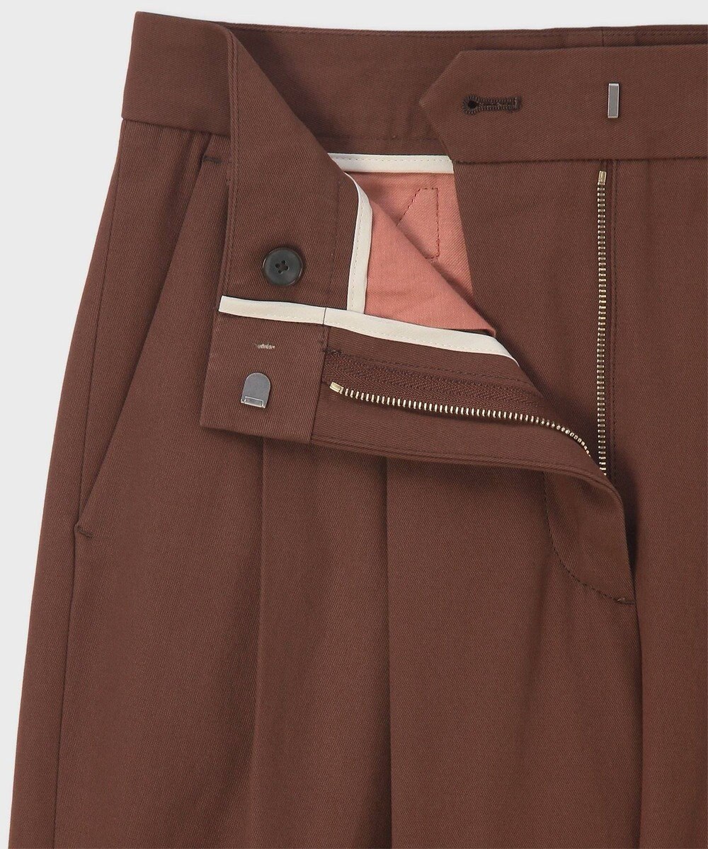 Paul Smith コットンギャバジン タックパンツ 