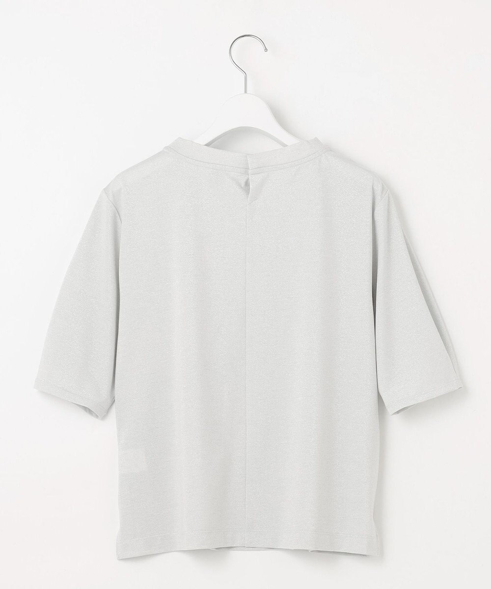 J.PRESS LADIES 【洗える・接触冷感・UVカット】ラメ天竺 カットソー 