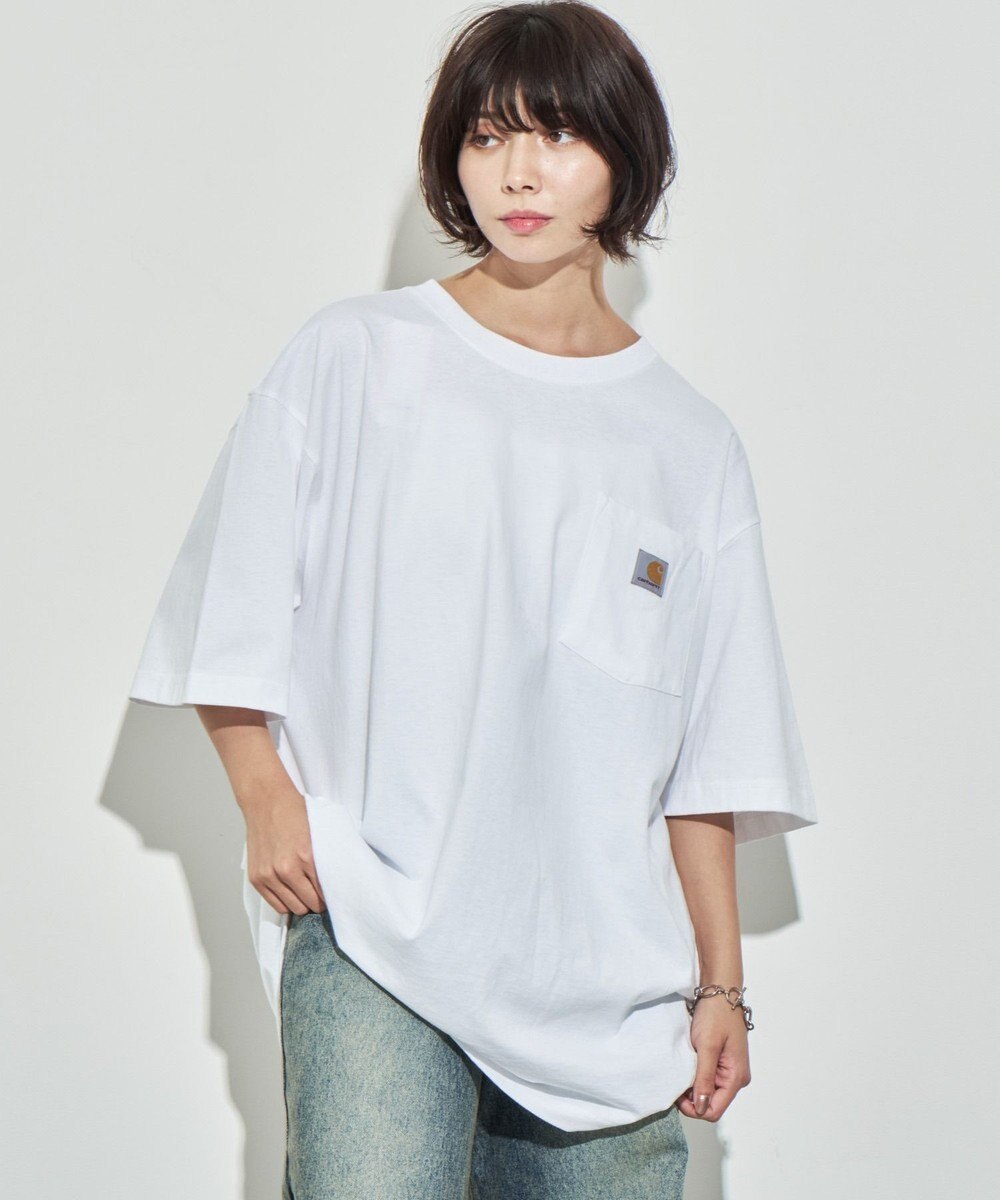 WEGO 【CARHARTT/ユニセックス着用ITEM】CARHARTTワンポイントポケットT(SS) 