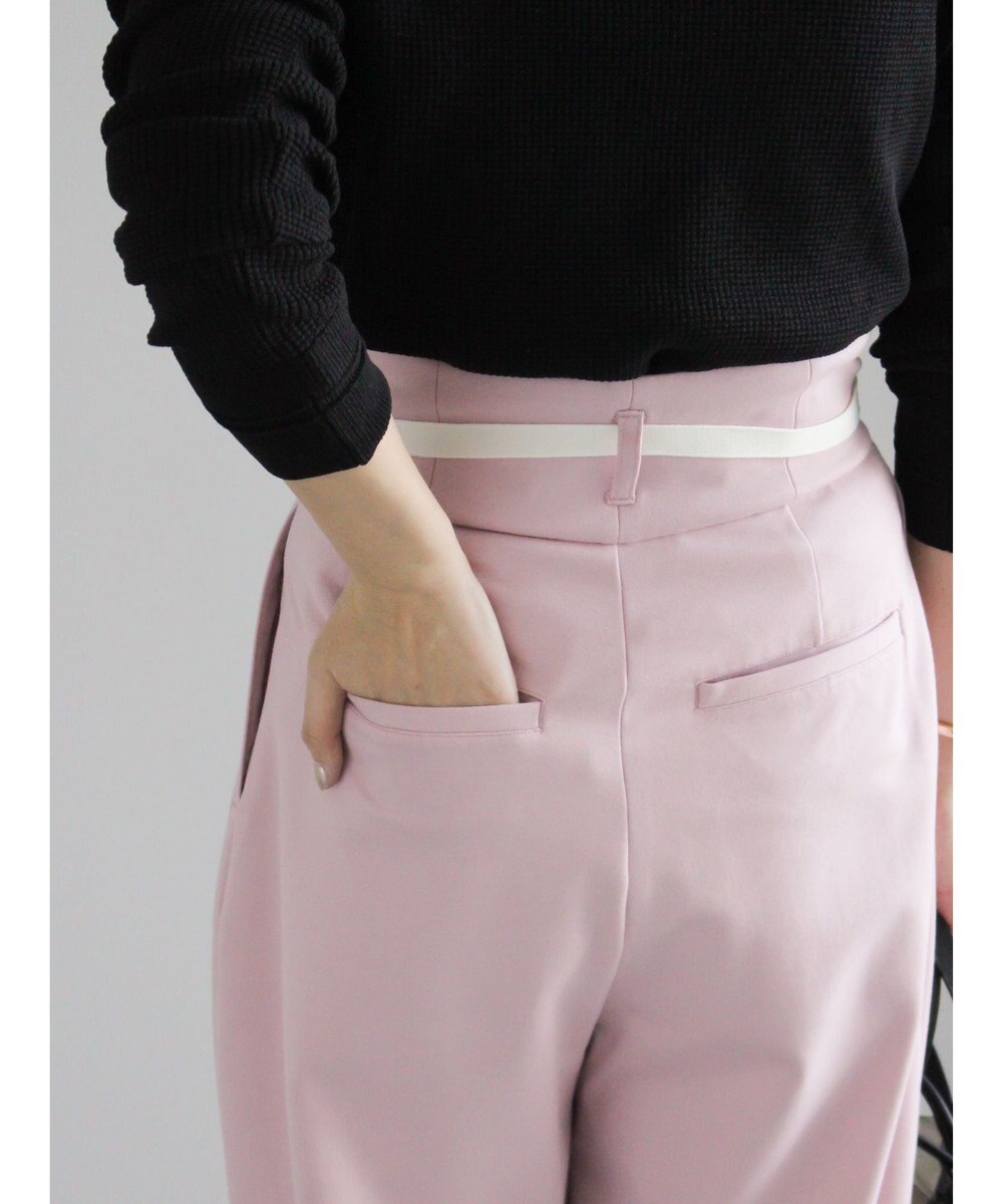 Te chichi ポンチハイウエストカーブパンツ《2026 spring catalog item》 