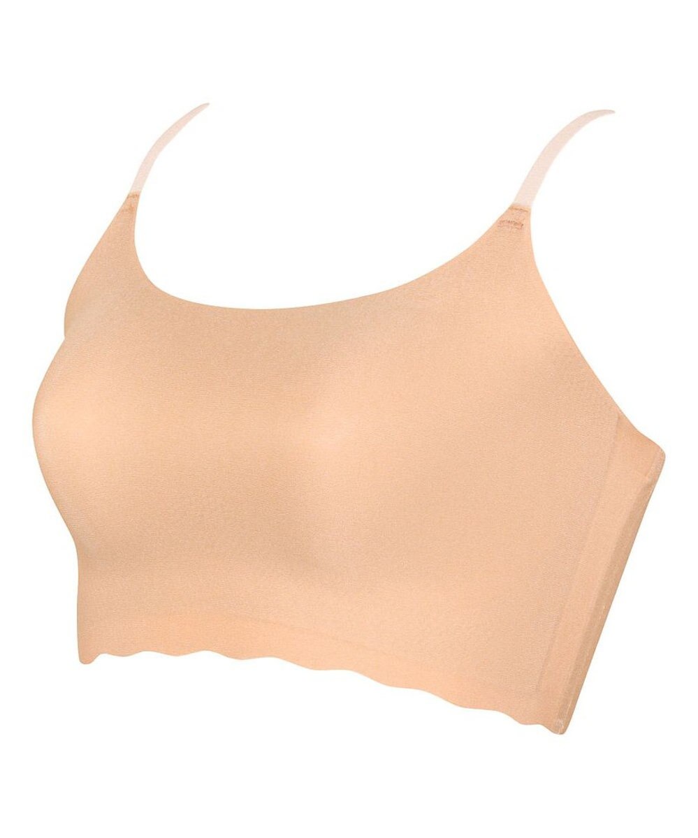 WACOAL 【GOCOCi ゴコチ】 ノンワイヤー ハーフトップ 伸びのよい素材を使用 ムレにくく快適 フラット仕上げ ホックなし ブラトップ レディース CGG220 /ワコール 