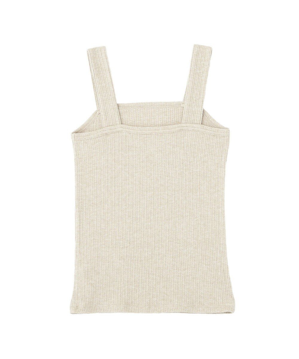 earth music&ecology チェーンリブラメカットタンクトップ 