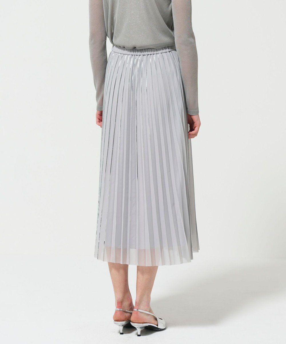 GRACE CONTINENTAL フォイルラインプリーツスカート 