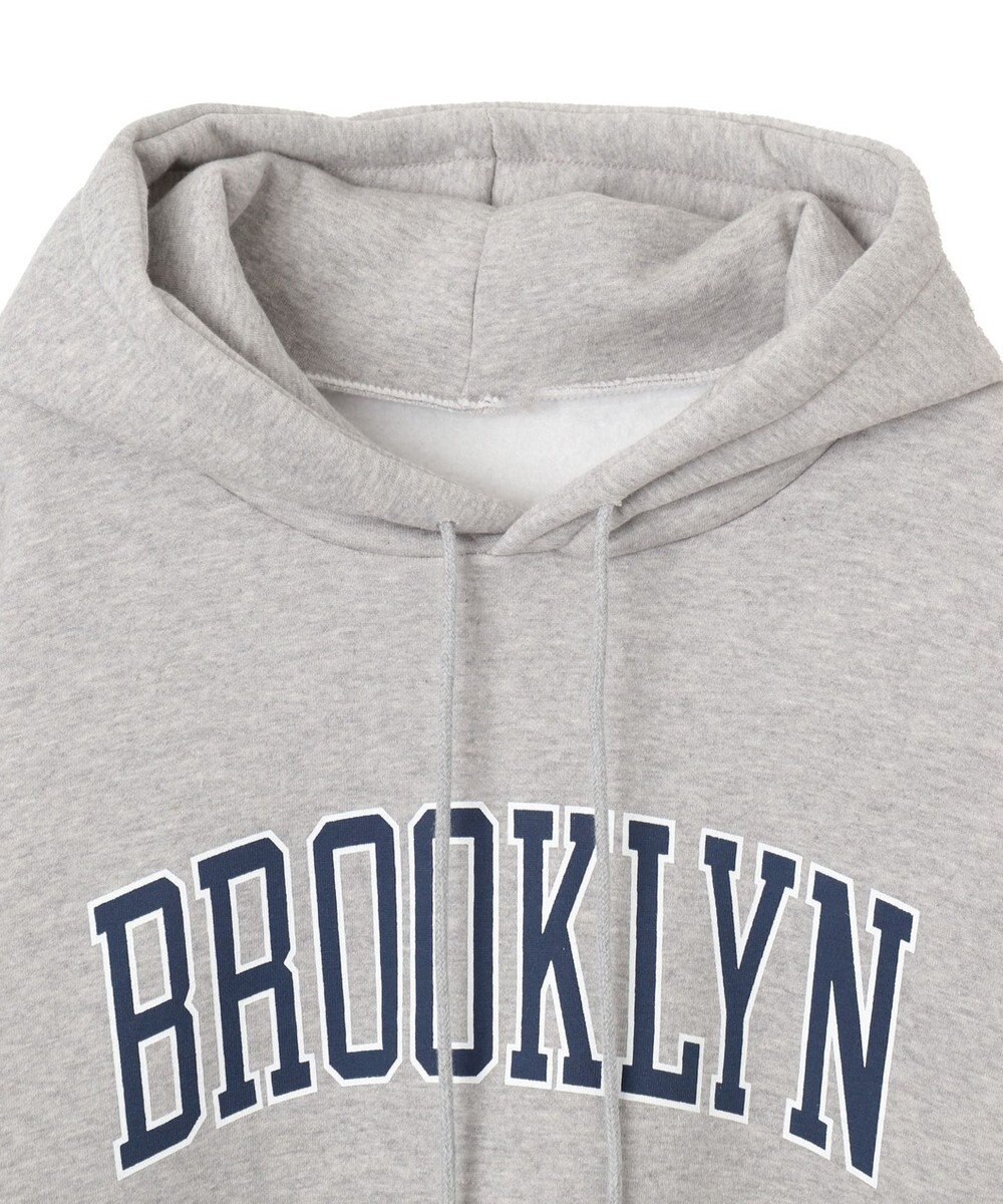 WEGO 【裏起毛】BROOKLYNロゴビッグパーカー 