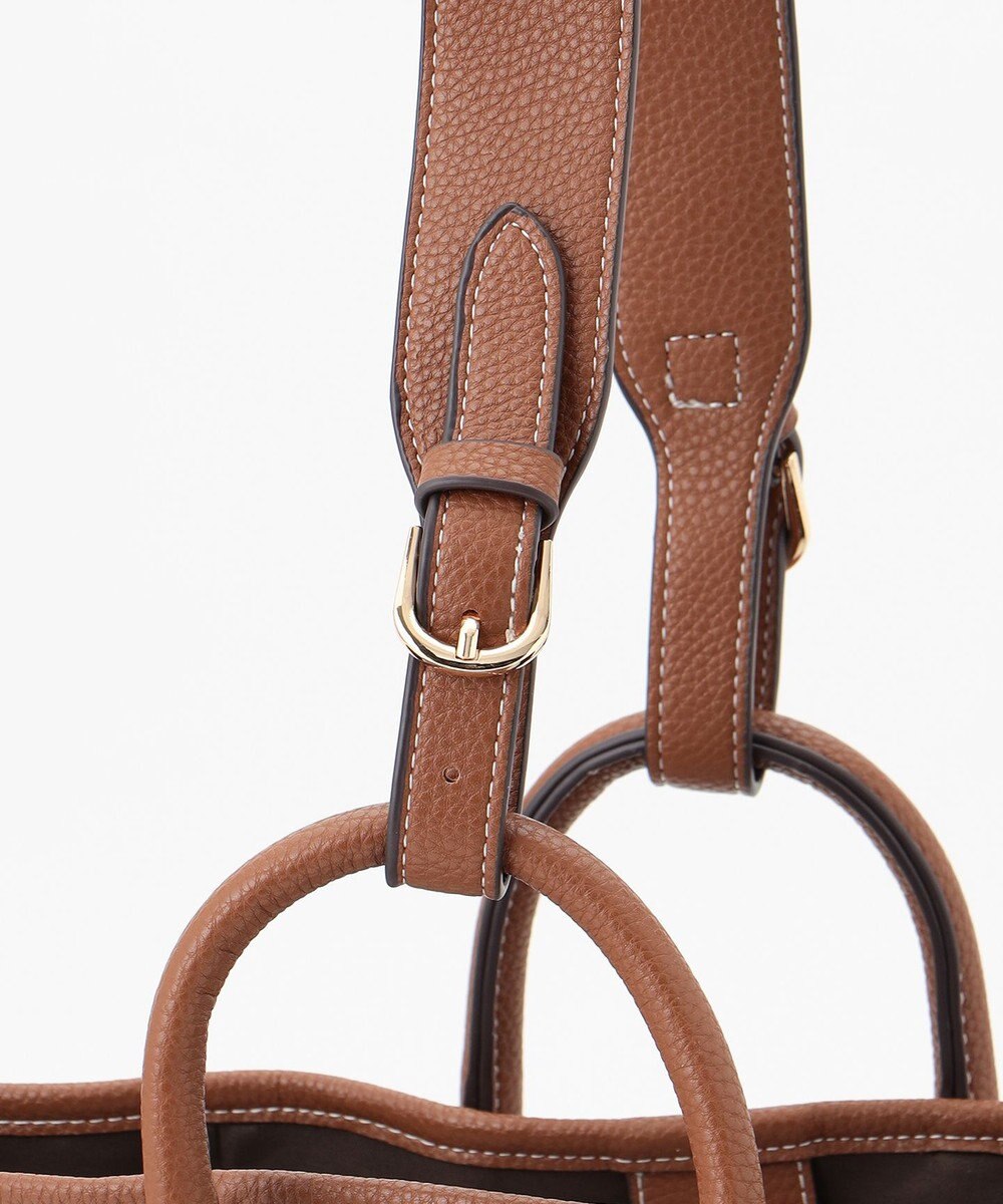 LA BAGAGERIE 【maison vert】 【シュリンク合皮・軽量】変形2WAYバッグ 