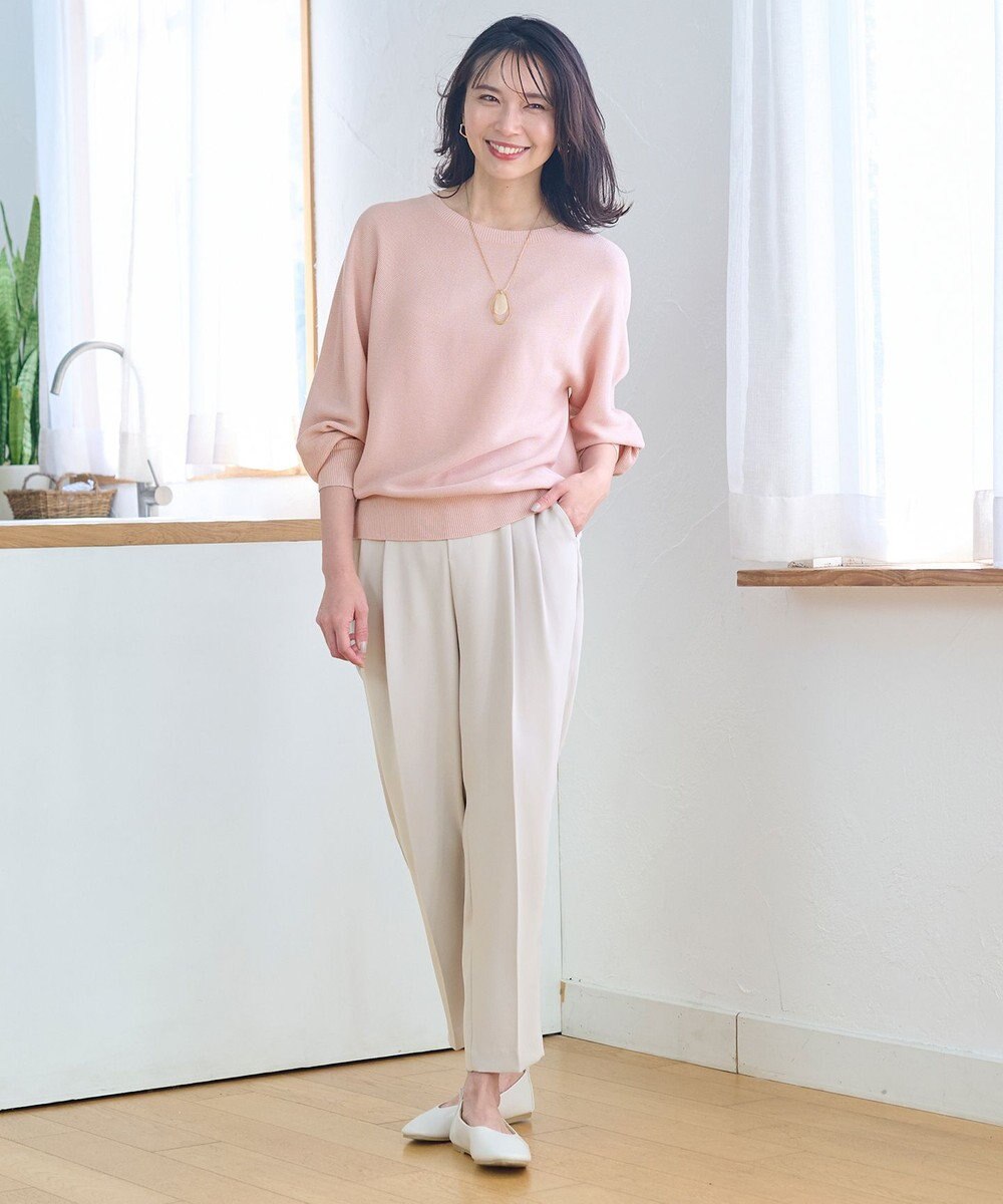 ANY 【ウエストゴム】コンフォート美脚パンツ 