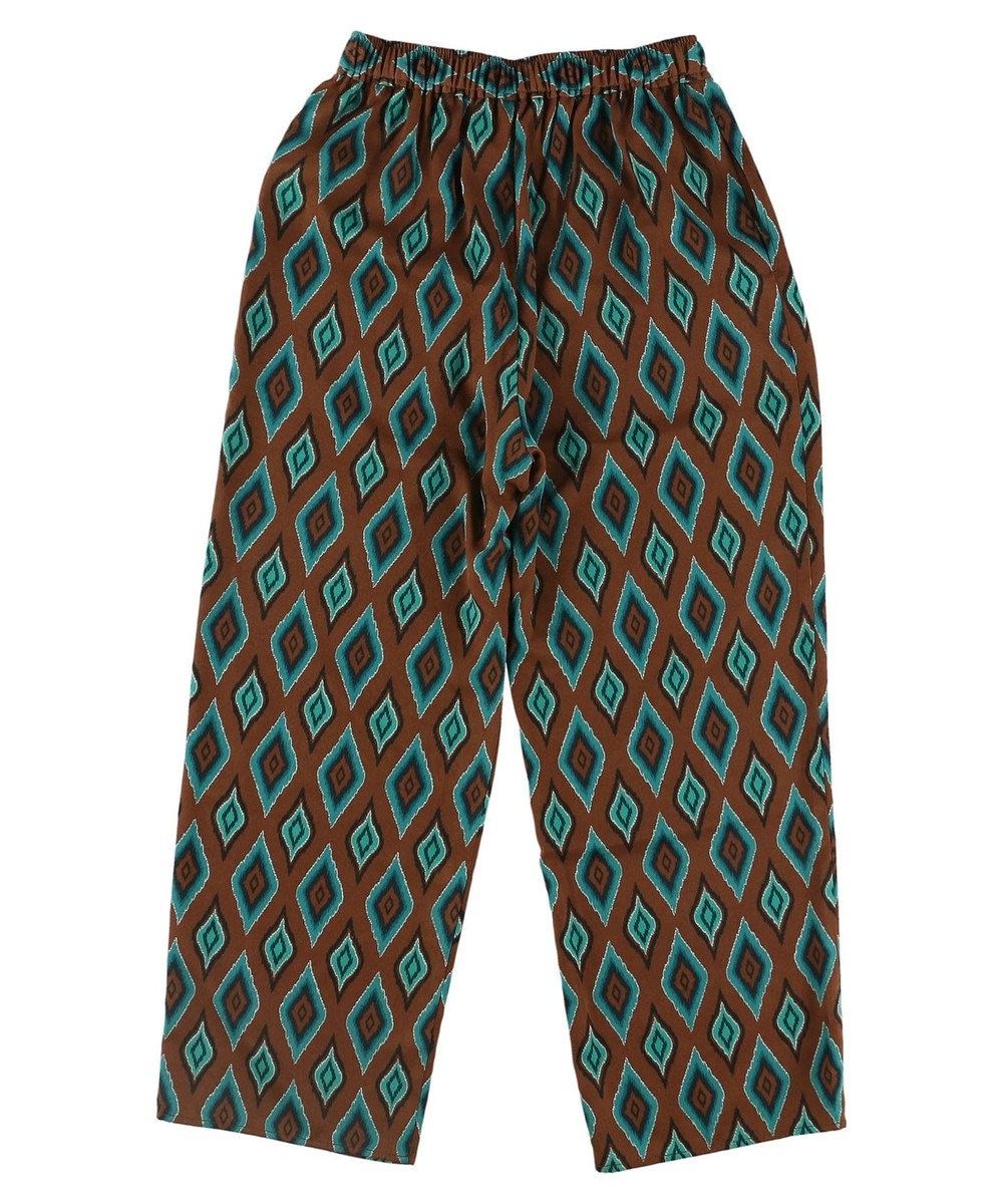 Green Parks アート柄イージーパンツ 