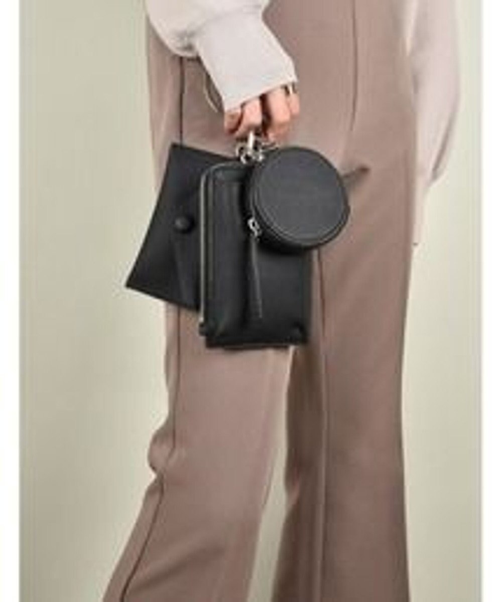 LA BAGAGERIE 【MONICA】3連マルチショルダーバッグ 