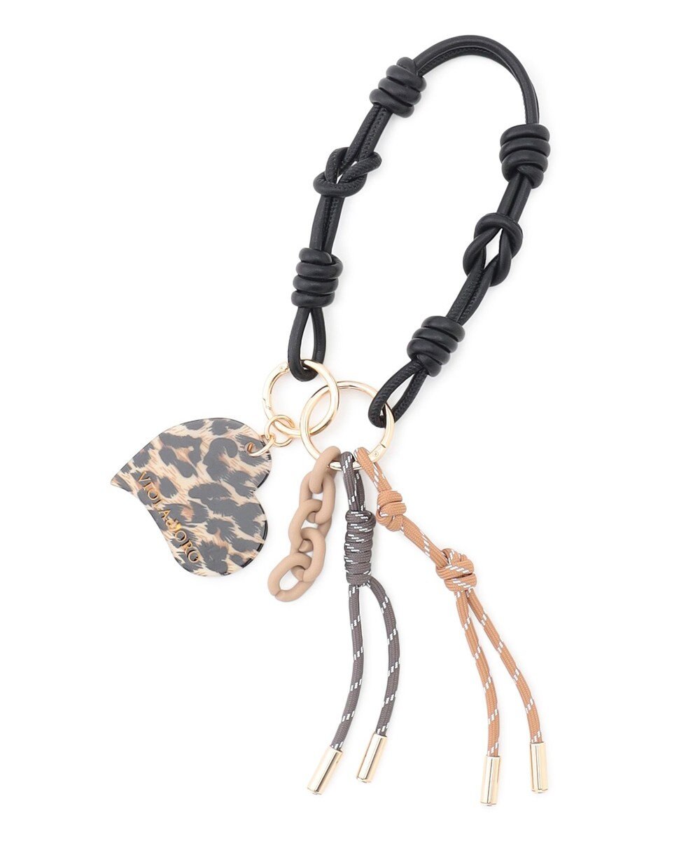 23区 VIOLAd'ORO アクリル コード マルチパーツ バッグチャーム 