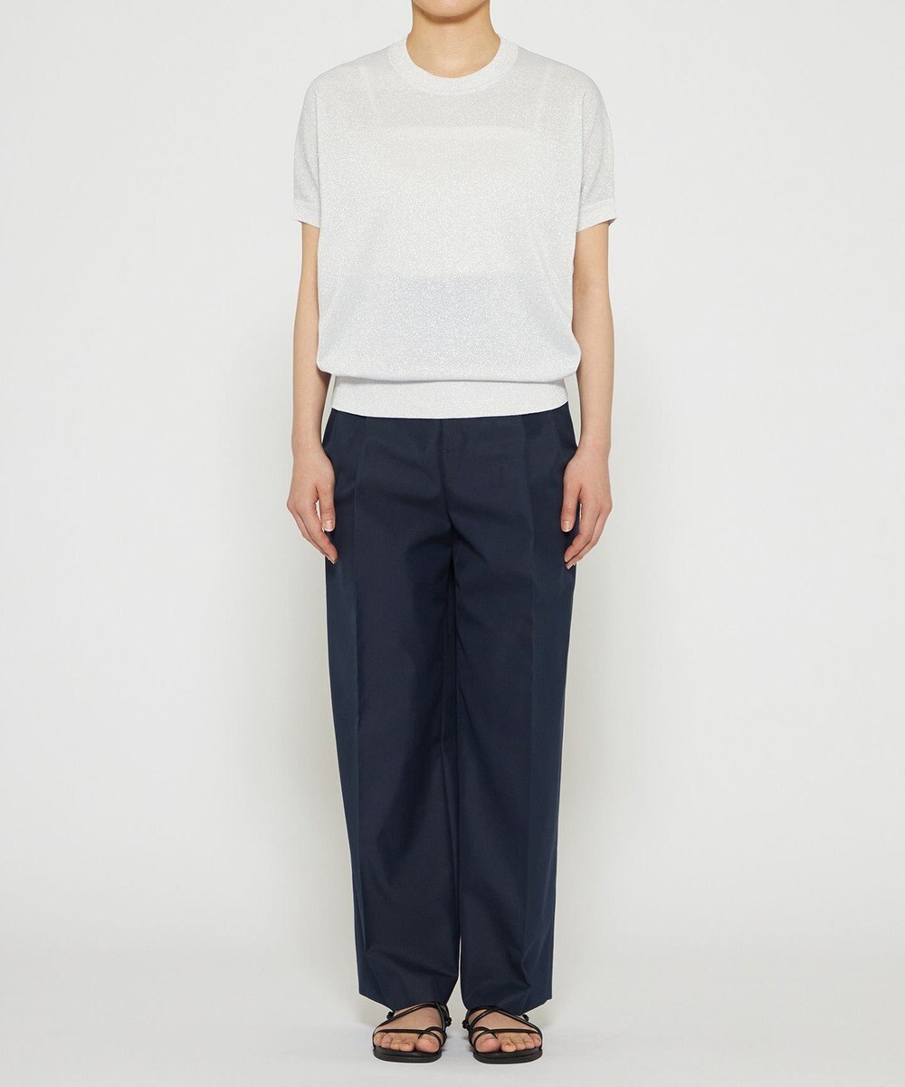 uncrave 【手洗い可】シアー ラメ ニットプルオーバー（uncrave STANDARD） 