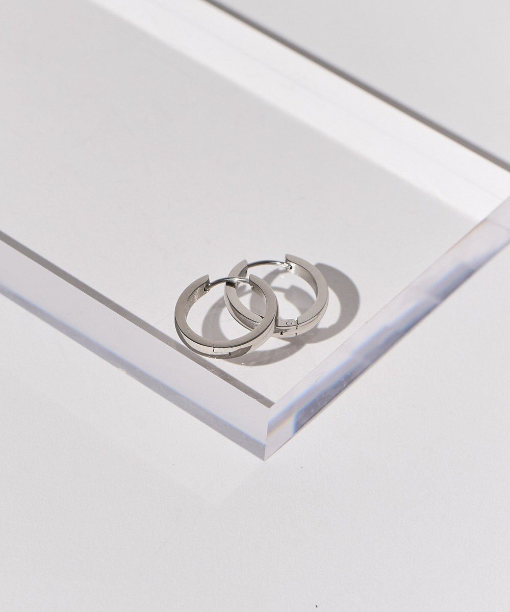 AMERICAN HOLIC ステンレス　ワンタッチフープピアス 