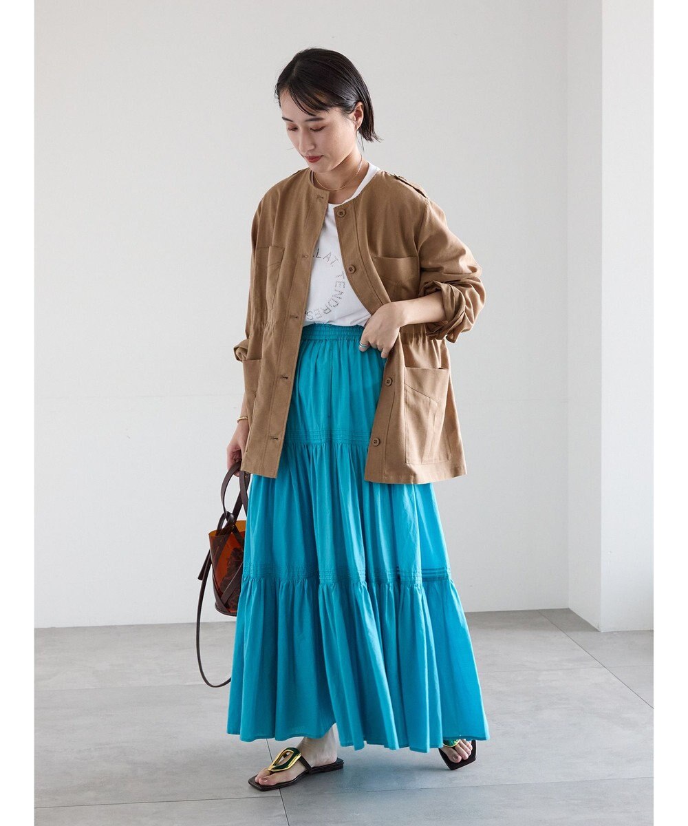 Te chichi コットンボイルティアードスカート《2026 spring catalog item》 