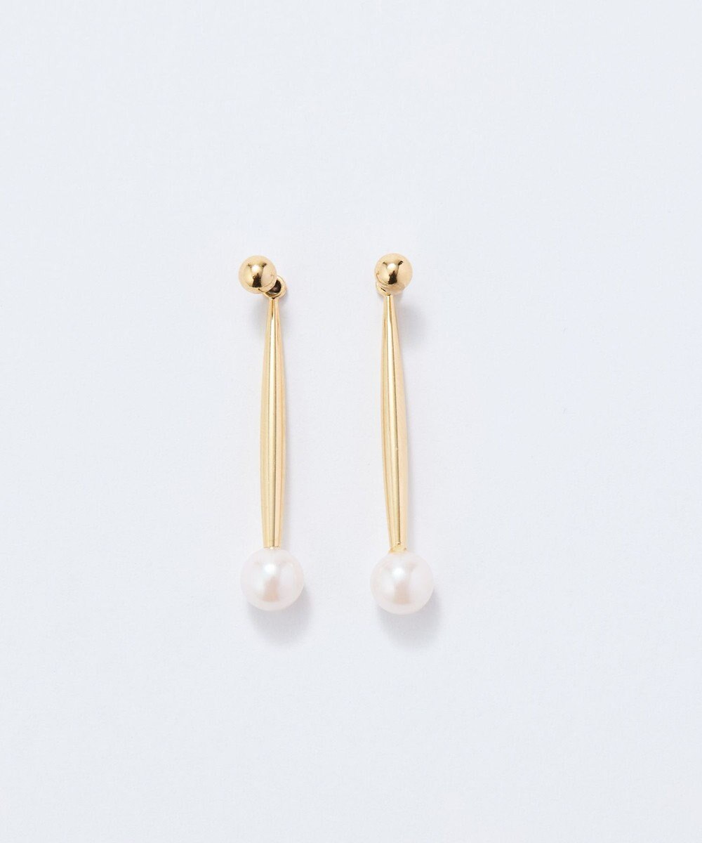 Phoebe 3wayロングメタルパールピアス 