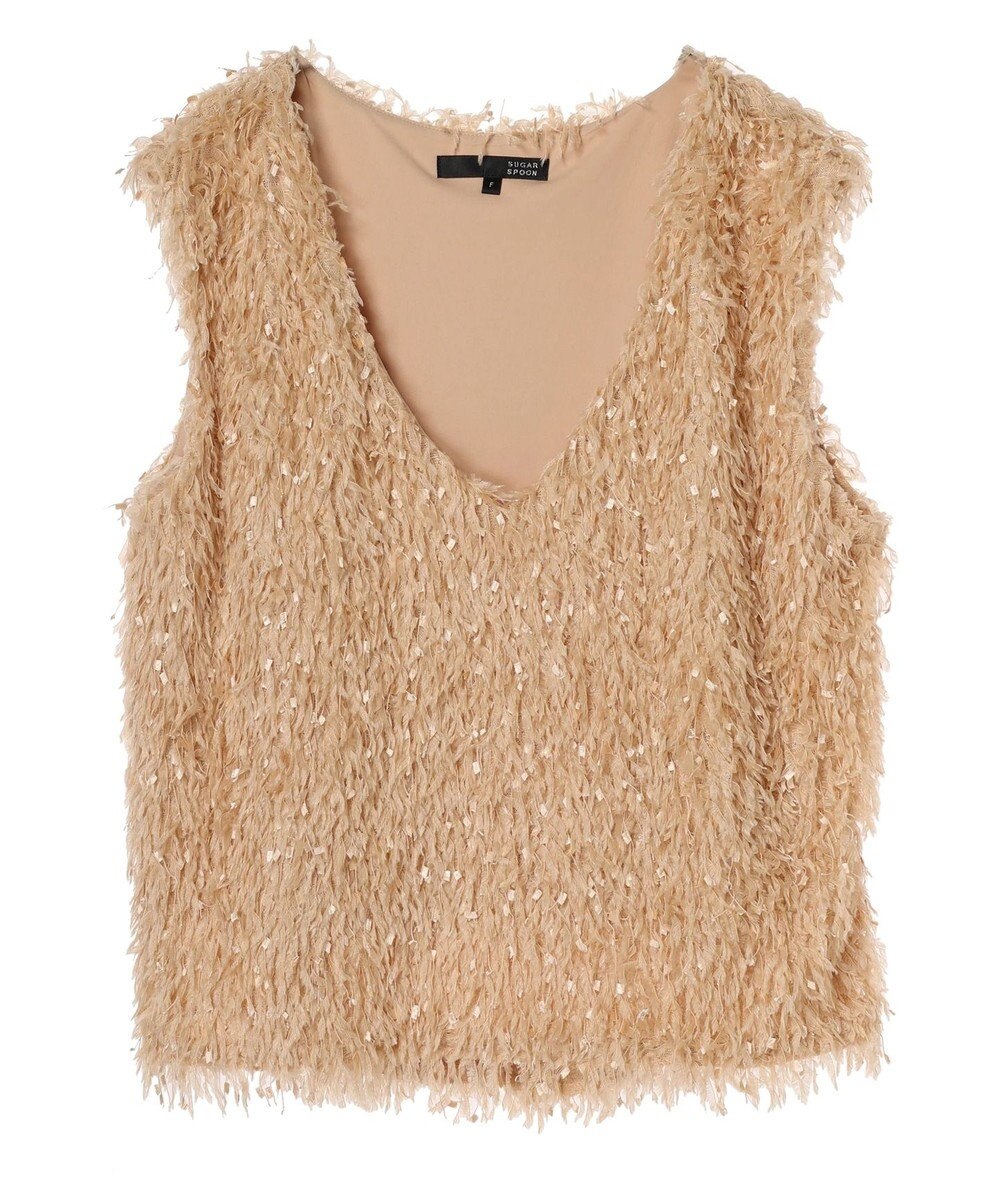 Green Parks ・ＳＵＧＡＲ　ＳＰＯＯＮ　フェザーヤーンベスト 