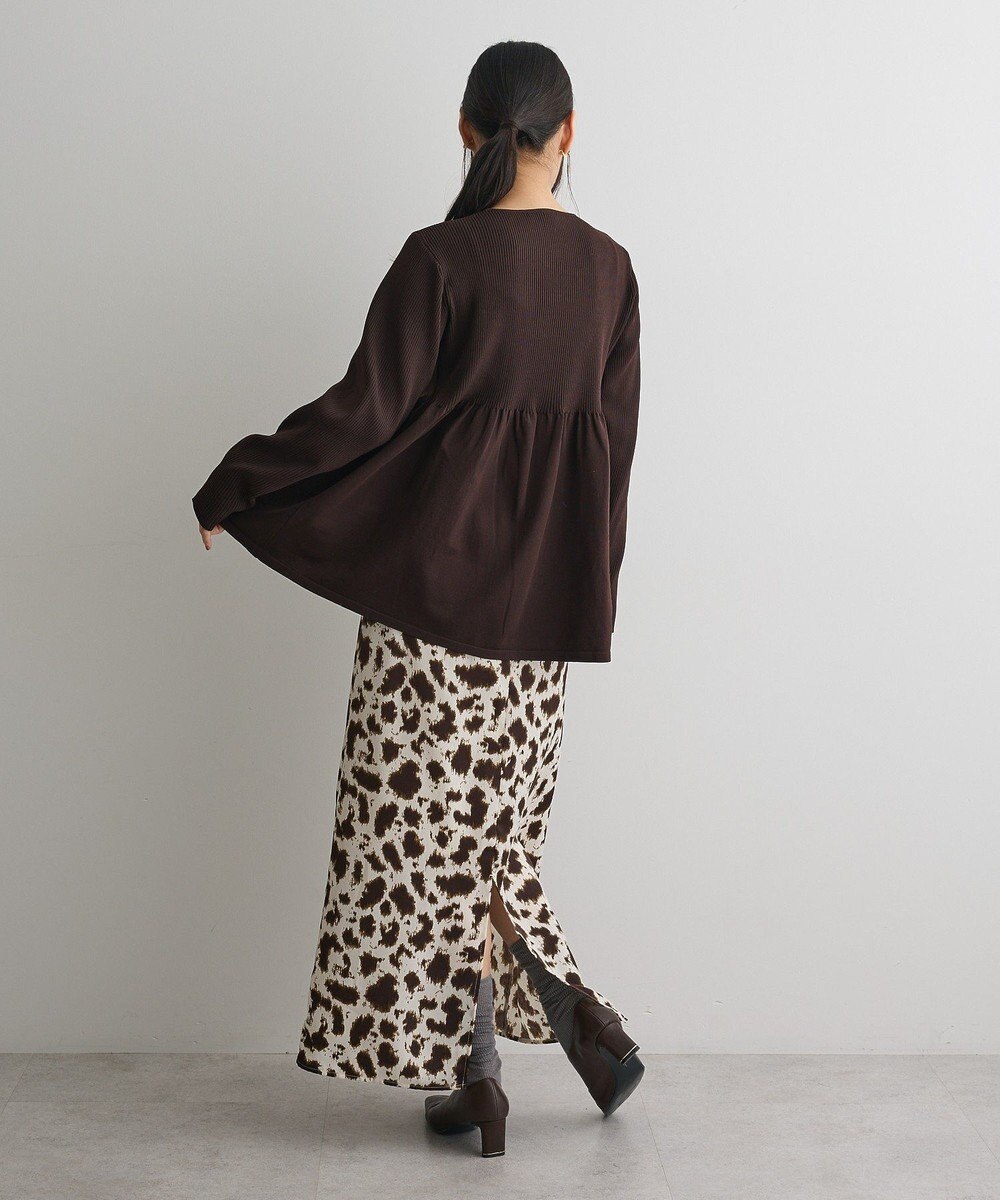 CRAFT STANDARD BOUTIQUE ポリエステルペプラムチュニック 