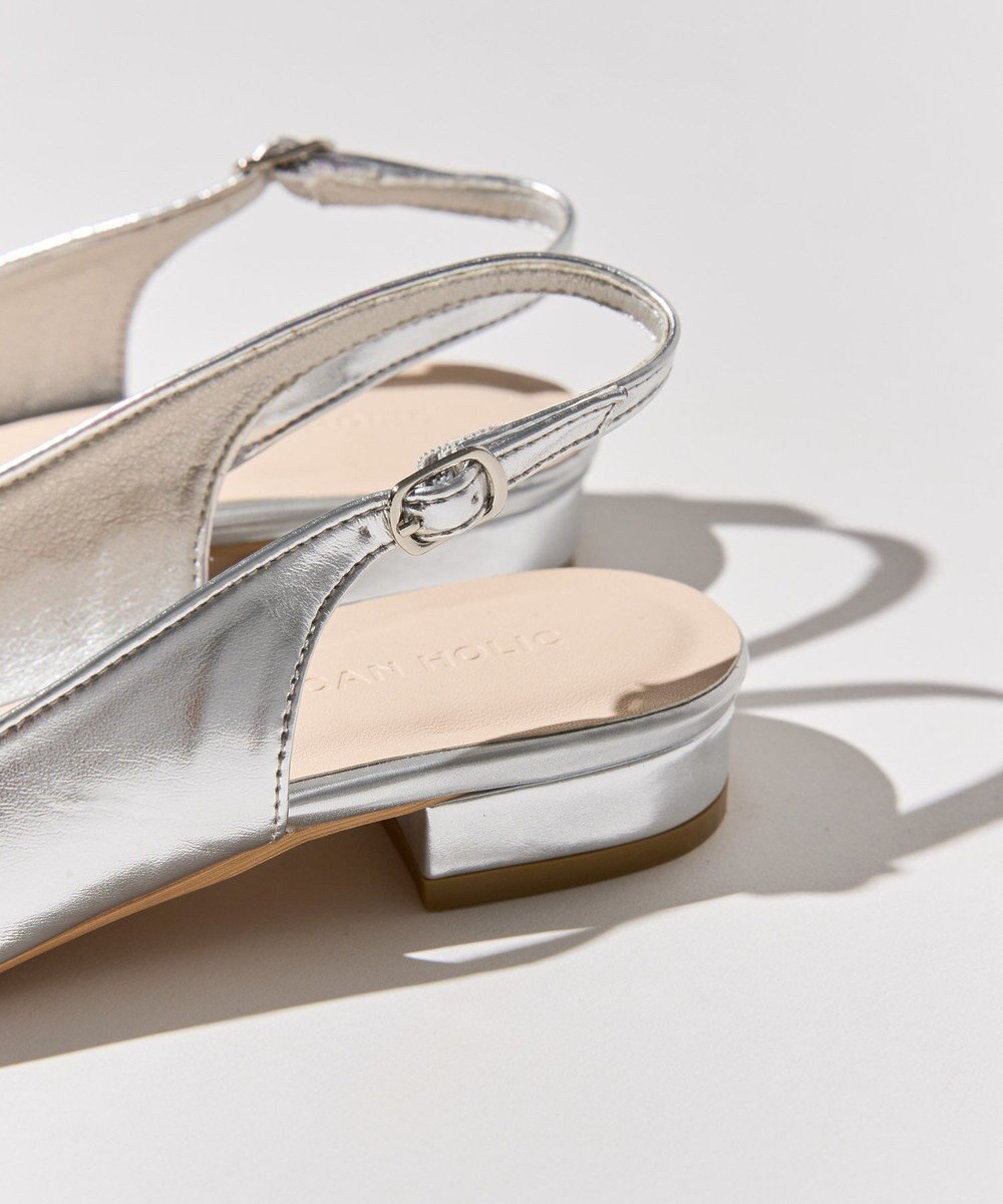 AMERICAN HOLIC ダブルリボンミュールサンダル 