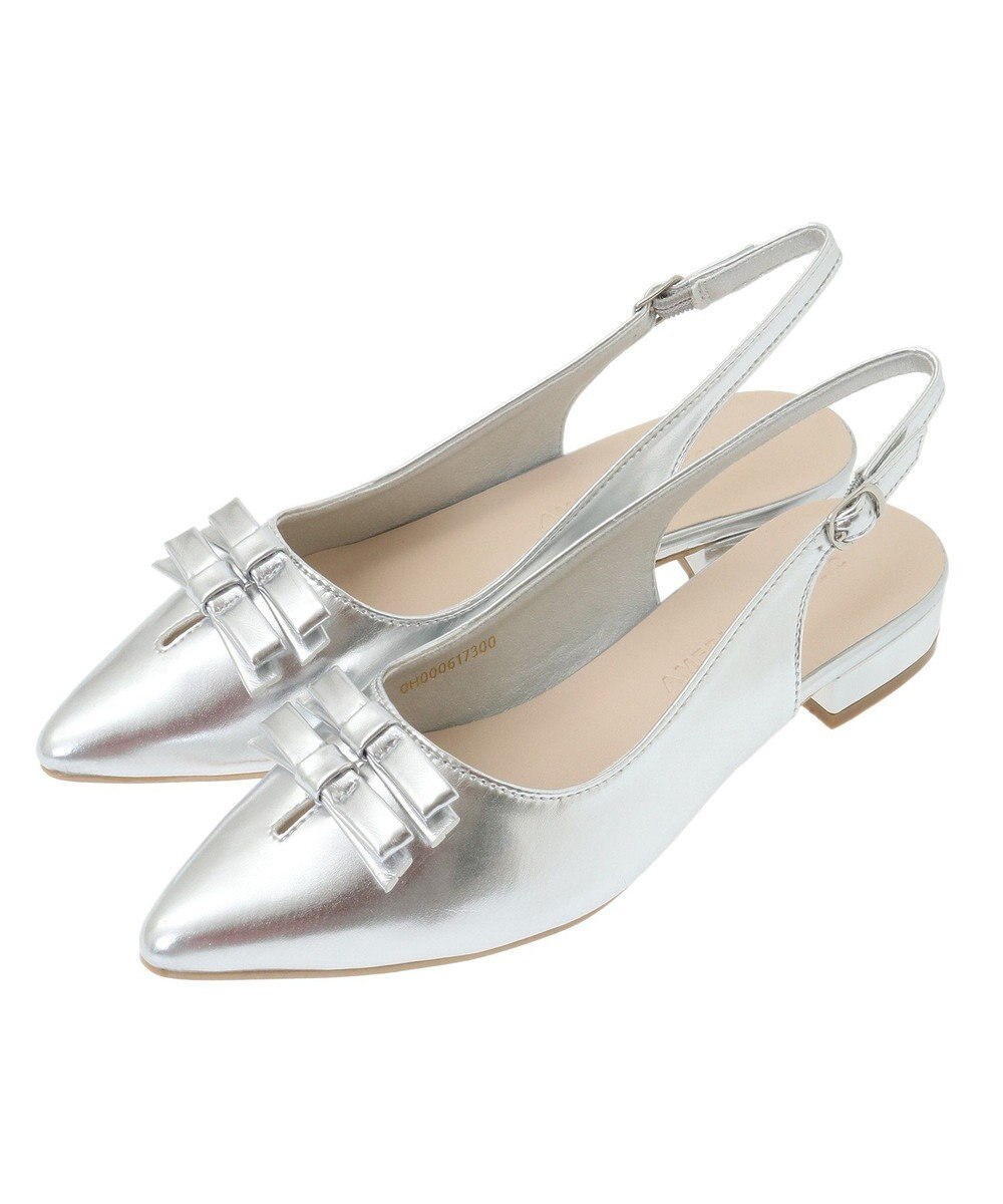 AMERICAN HOLIC ダブルリボンミュールサンダル 