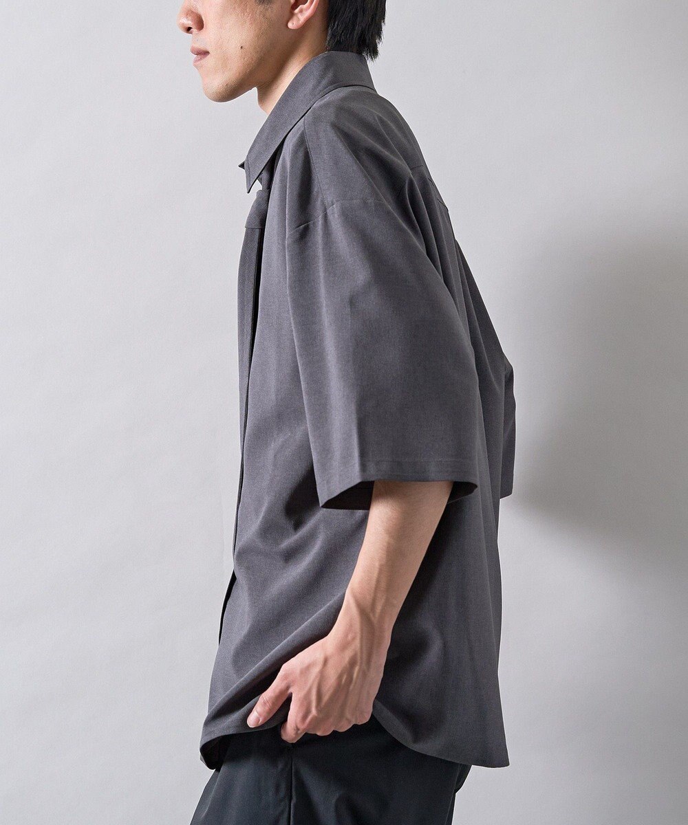 CRAFT STANDARD BOUTIQUE タイ付き半袖シャツ 