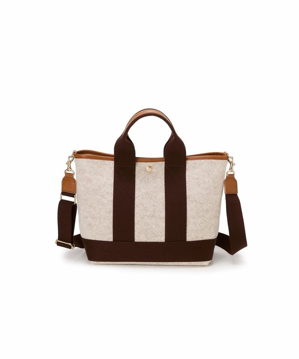 TOPKAPI 【Breath TOPKAPI】イタリアンフェルト ショルダー付 B5 トートバッグ M 