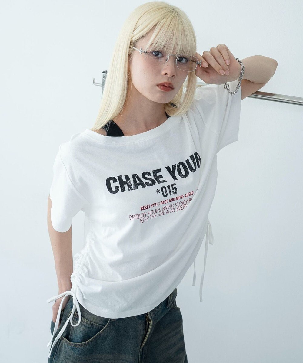 WEGO ホルターネックレイヤードワンショルT 