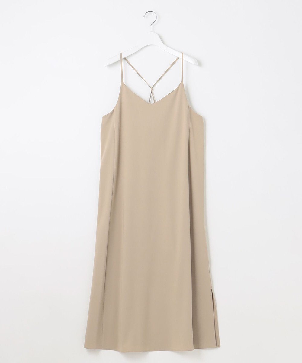 J.PRESS LADIES S 【WEB限定】サイロドライギャバ2wayストレッチ キャミワンピース 