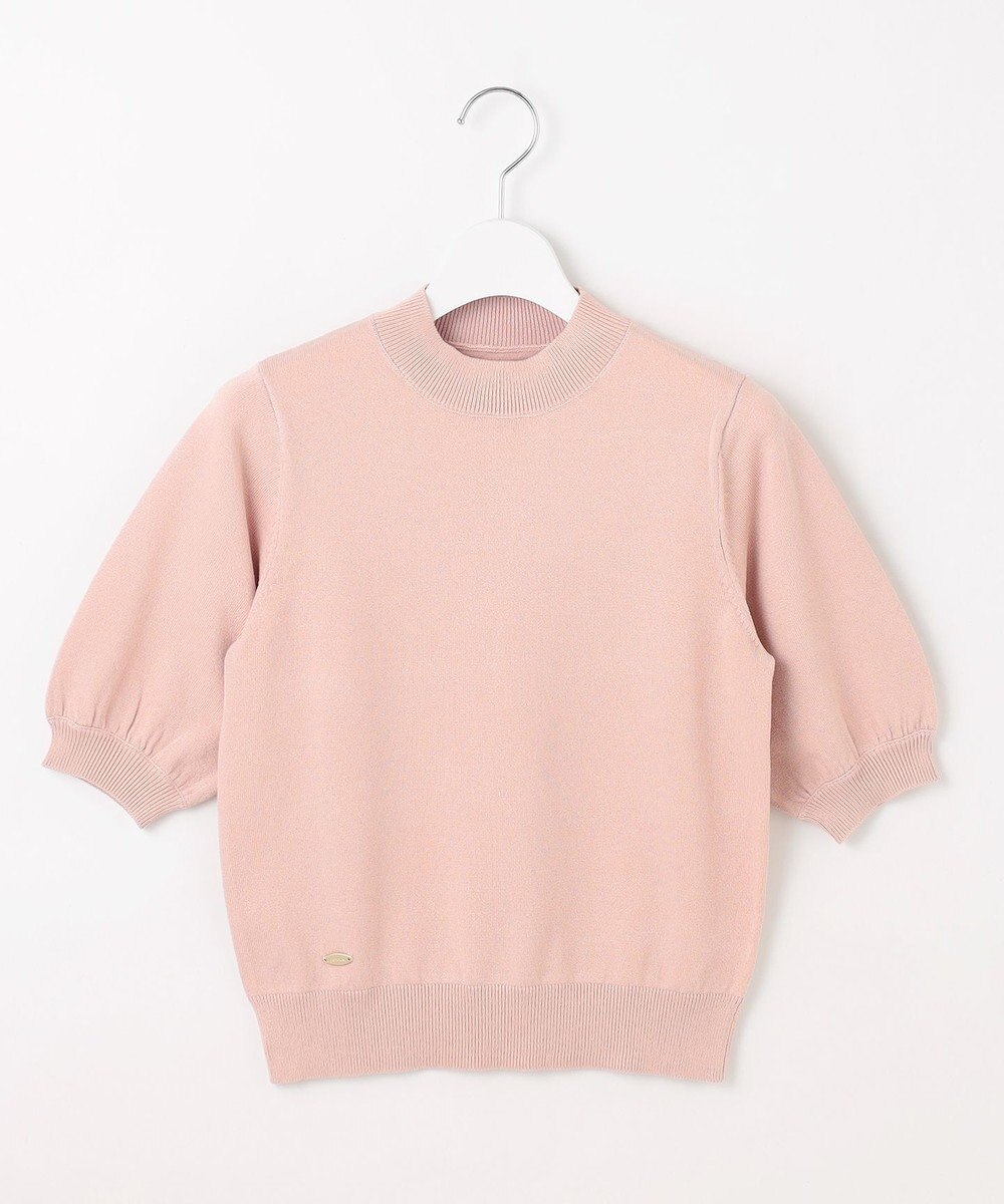 Feroux シャイニーハーフスリーブ ニット 