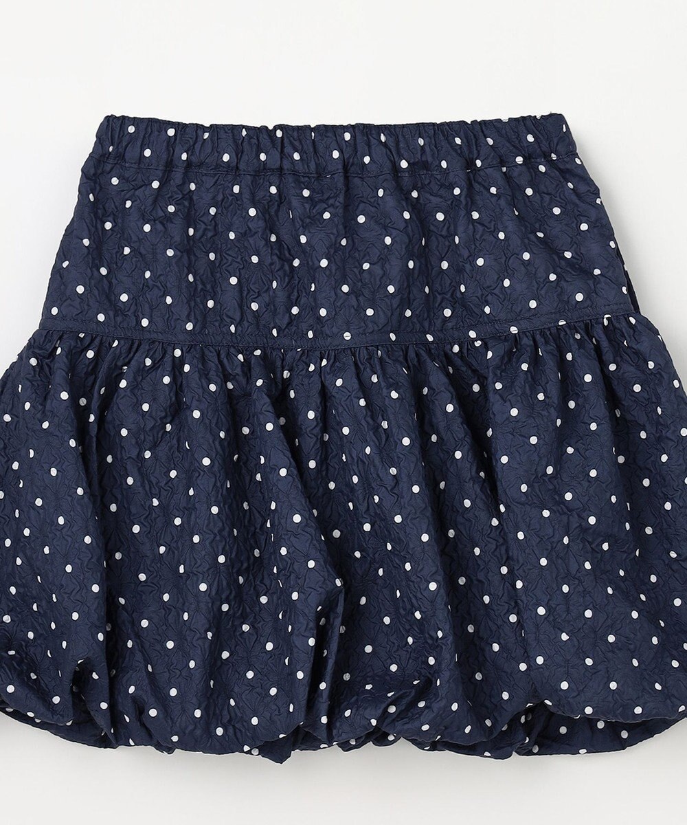 ANY KIDS 【洗濯機可能】バルーン ドットスカート 
