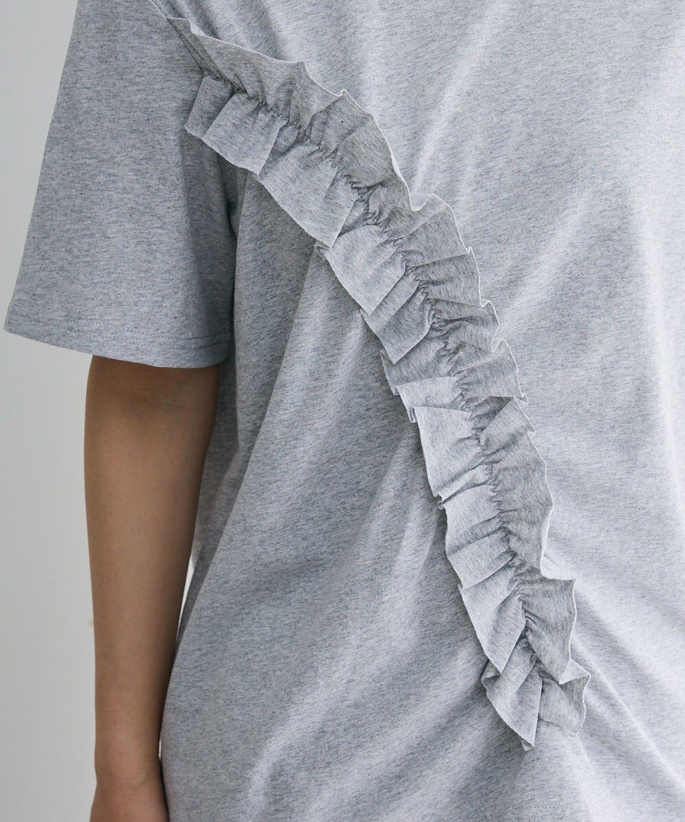 Green Parks ・Ｐｅｔｉｔ　Ｆｌｅｕｒ　アシンメトリーフリルＴＥＥ 