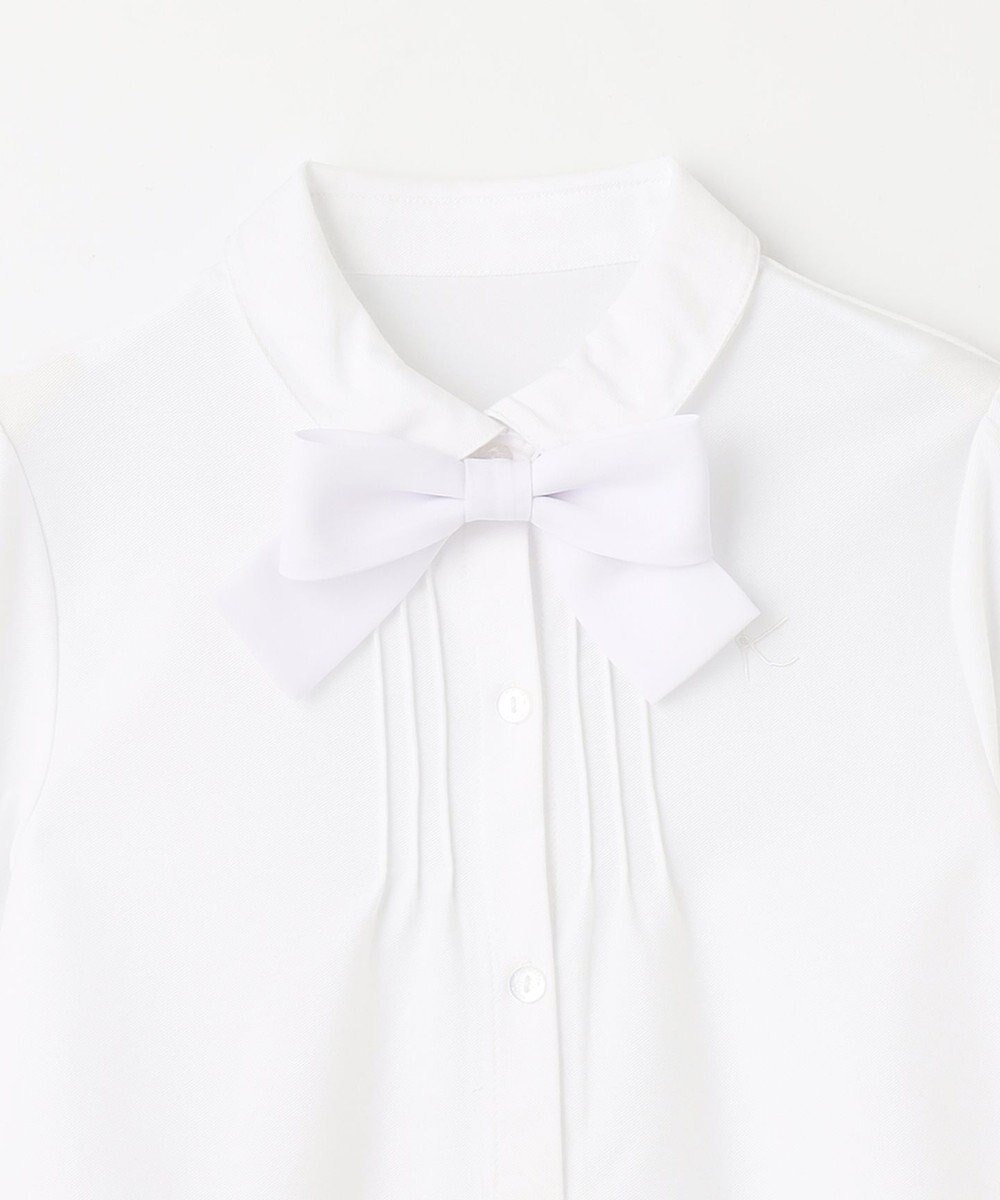 組曲 KIDS 【150-170㎝】リボンタイ2WAY ブラウス 