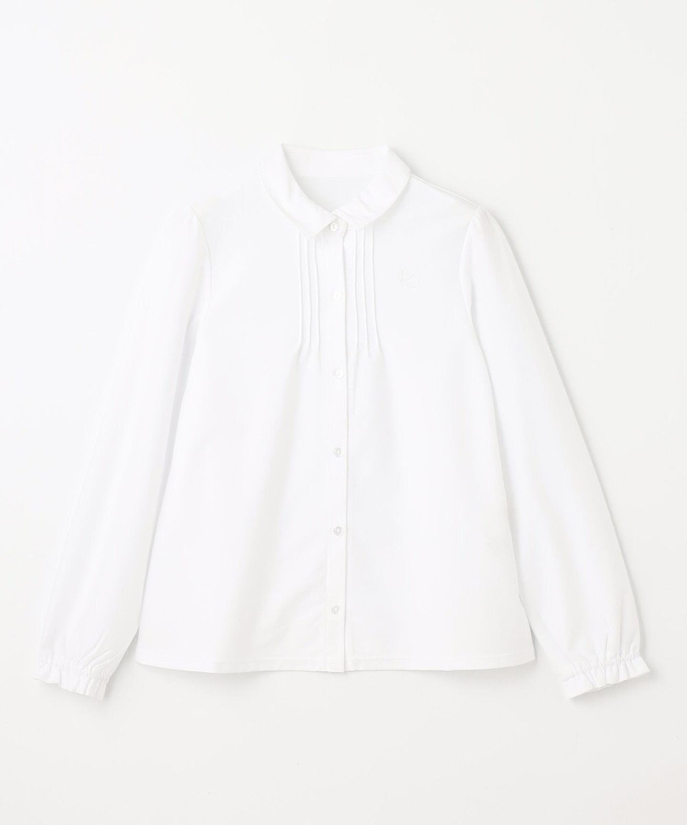 組曲 KIDS 【150-170㎝】リボンタイ2WAY ブラウス 